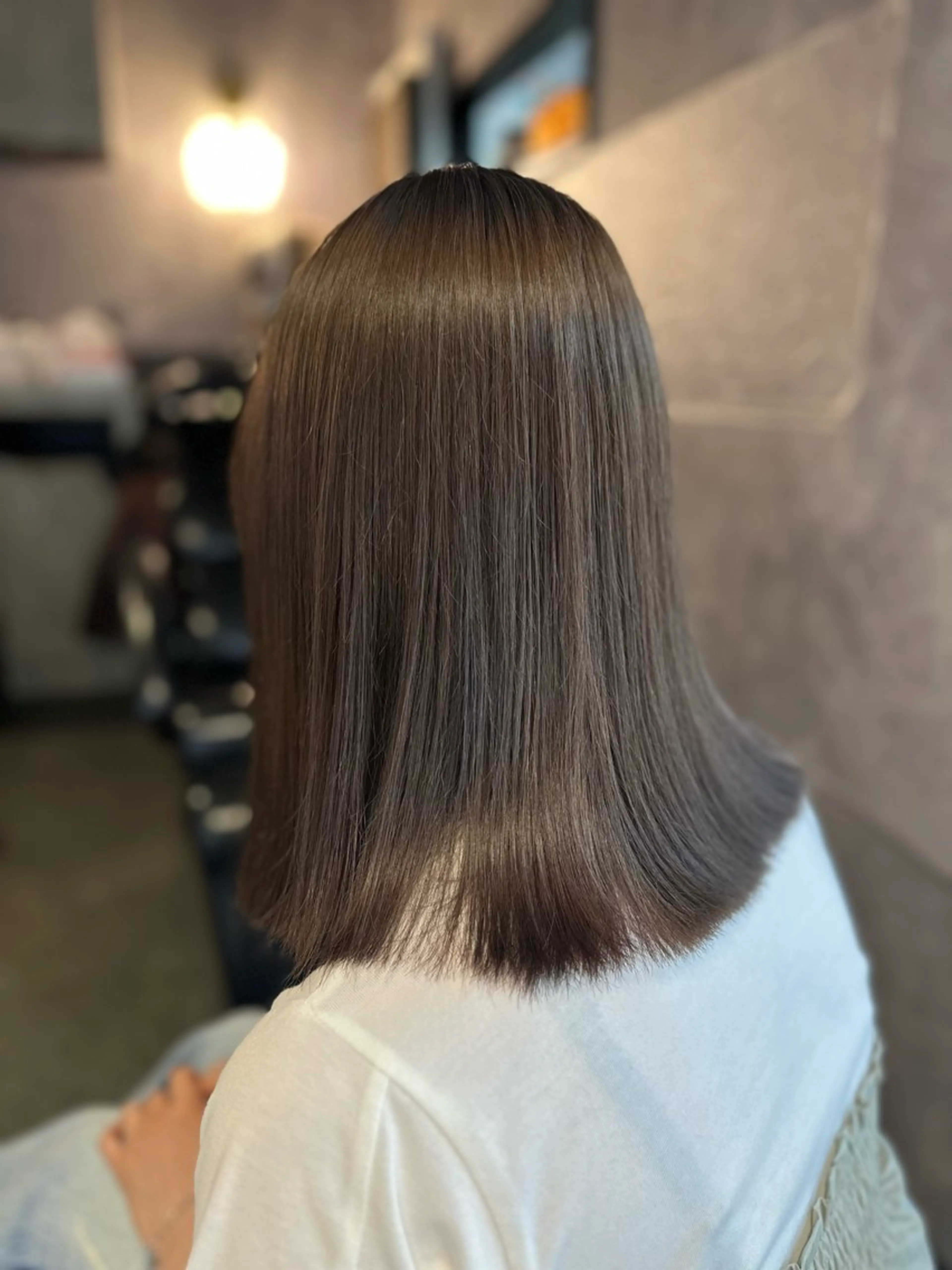 ミディアム カラー Hina🐣 elubylovisのヘアスタイル