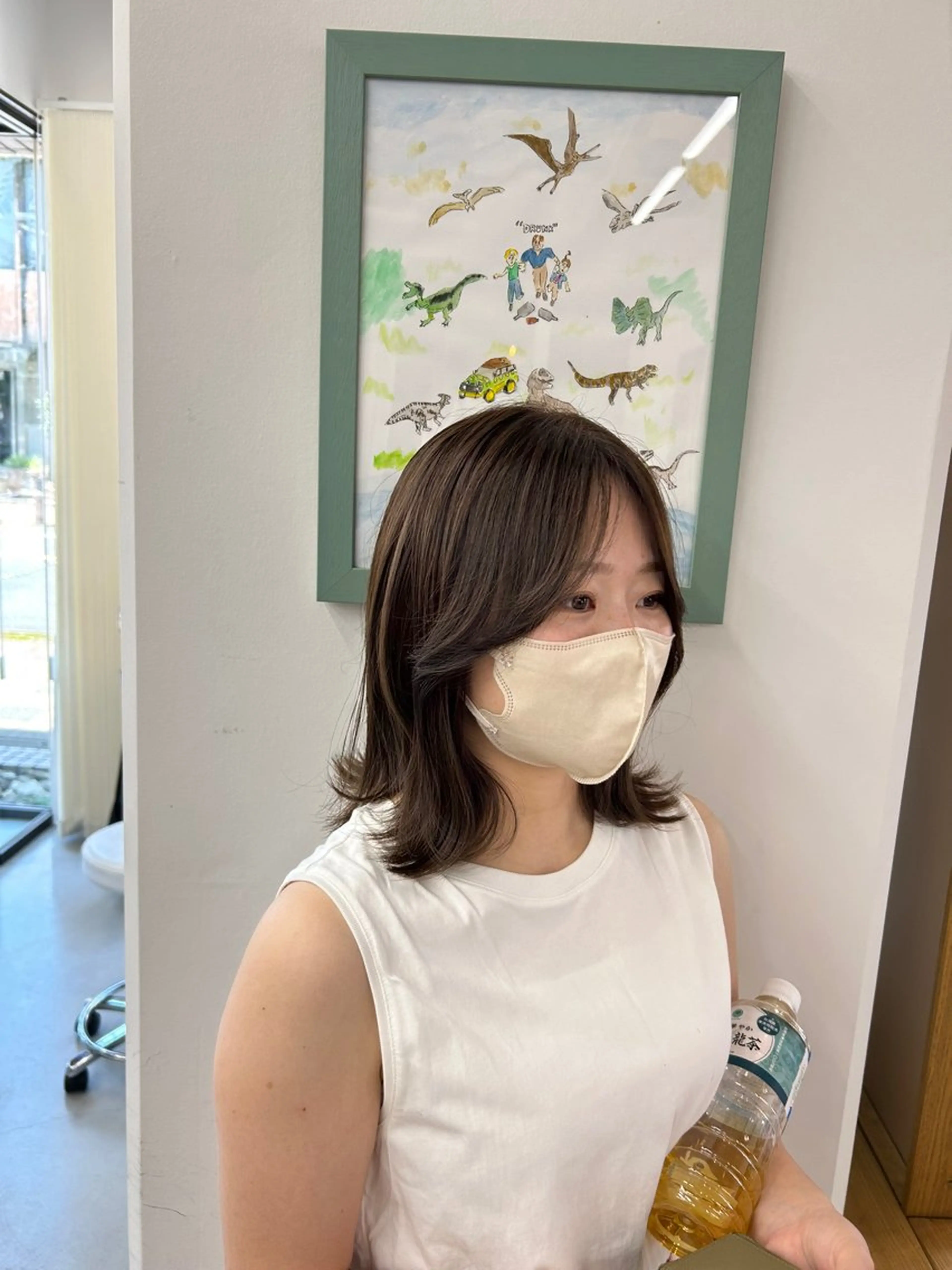 カラー 藤原 あかりのヘアスタイル