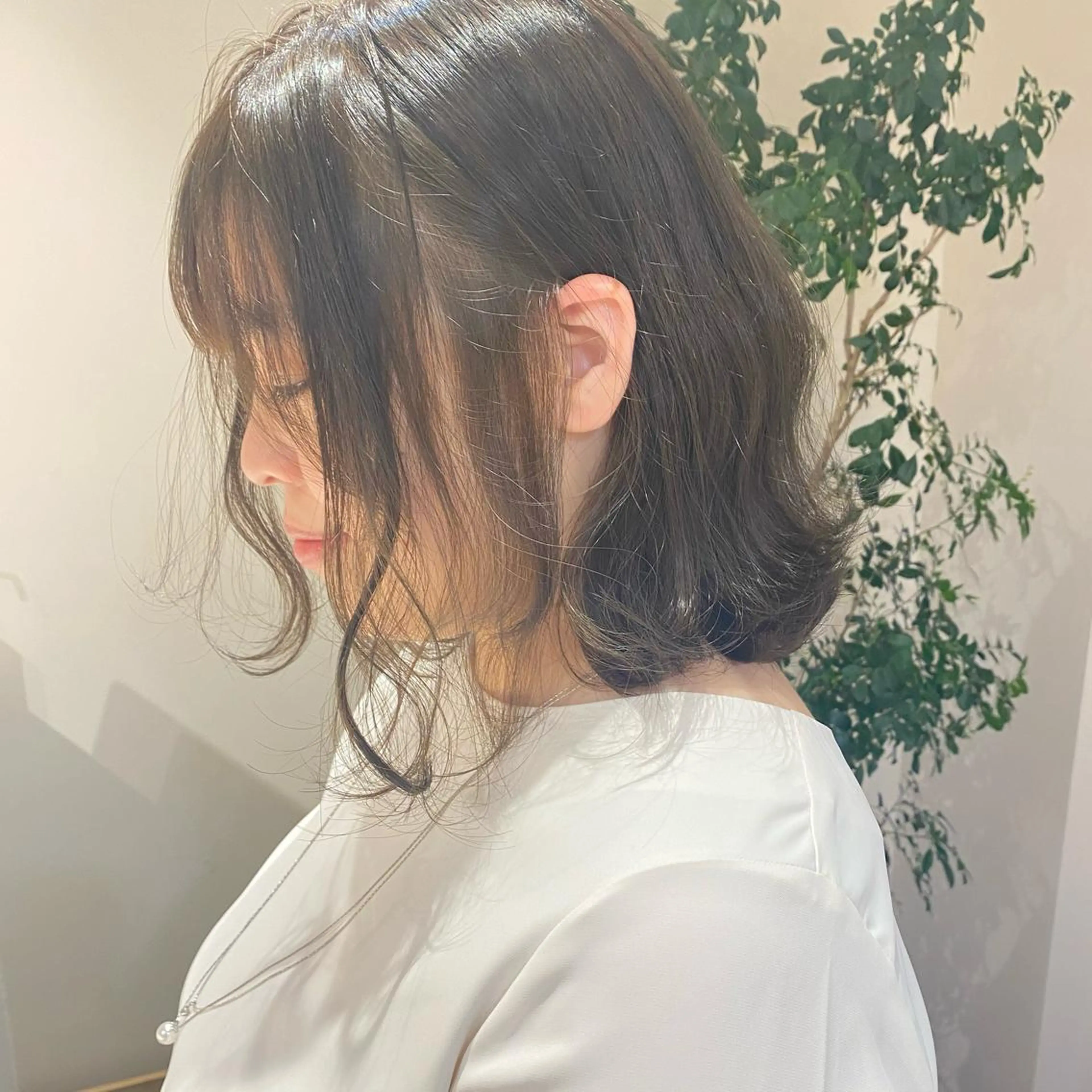 ミディアム カラー パーマ 当日予約大歓迎💗 依田瑞希のヘアスタイル