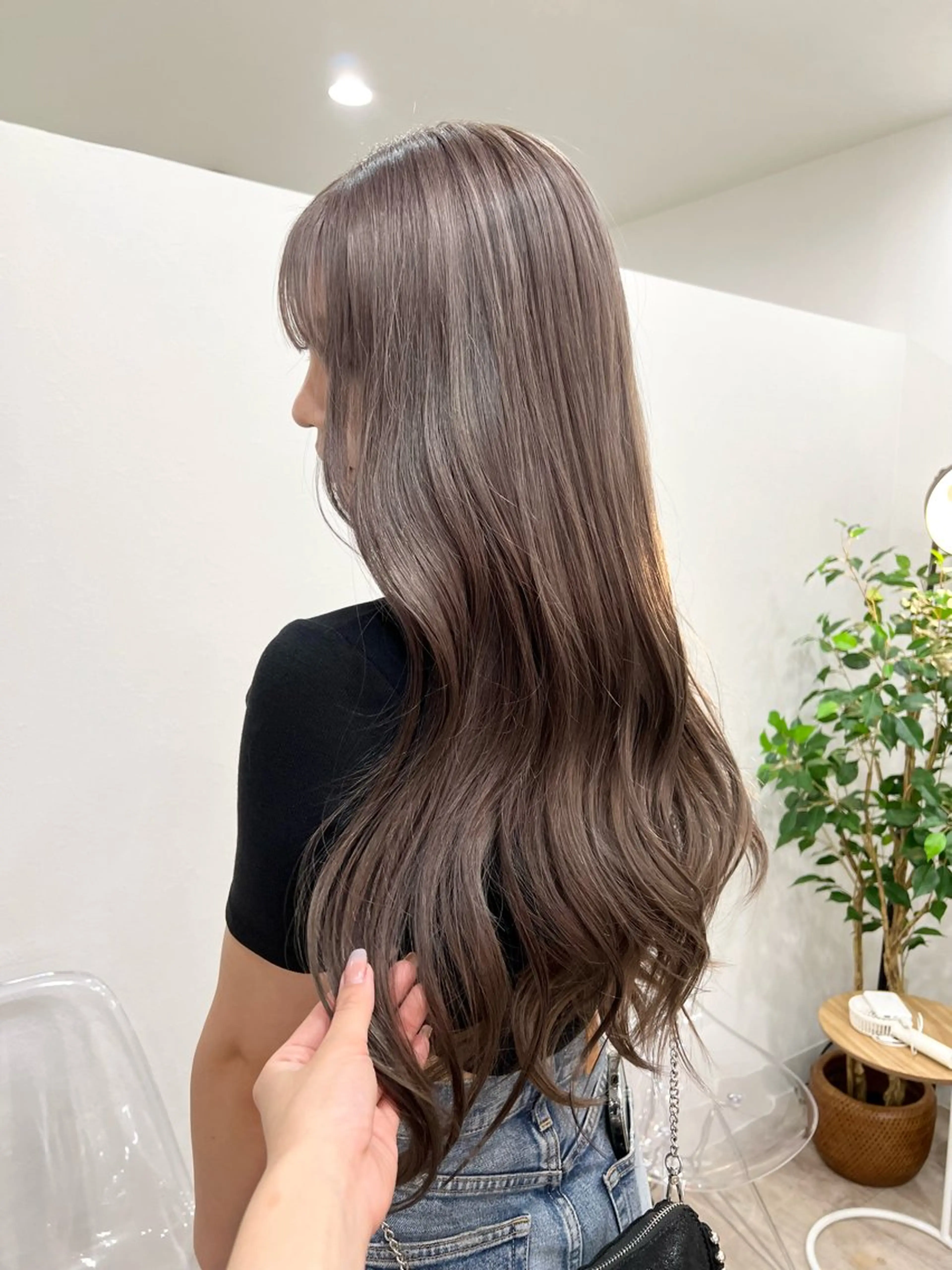 ロング ヘアカラー TOKI mahoのヘアスタイル