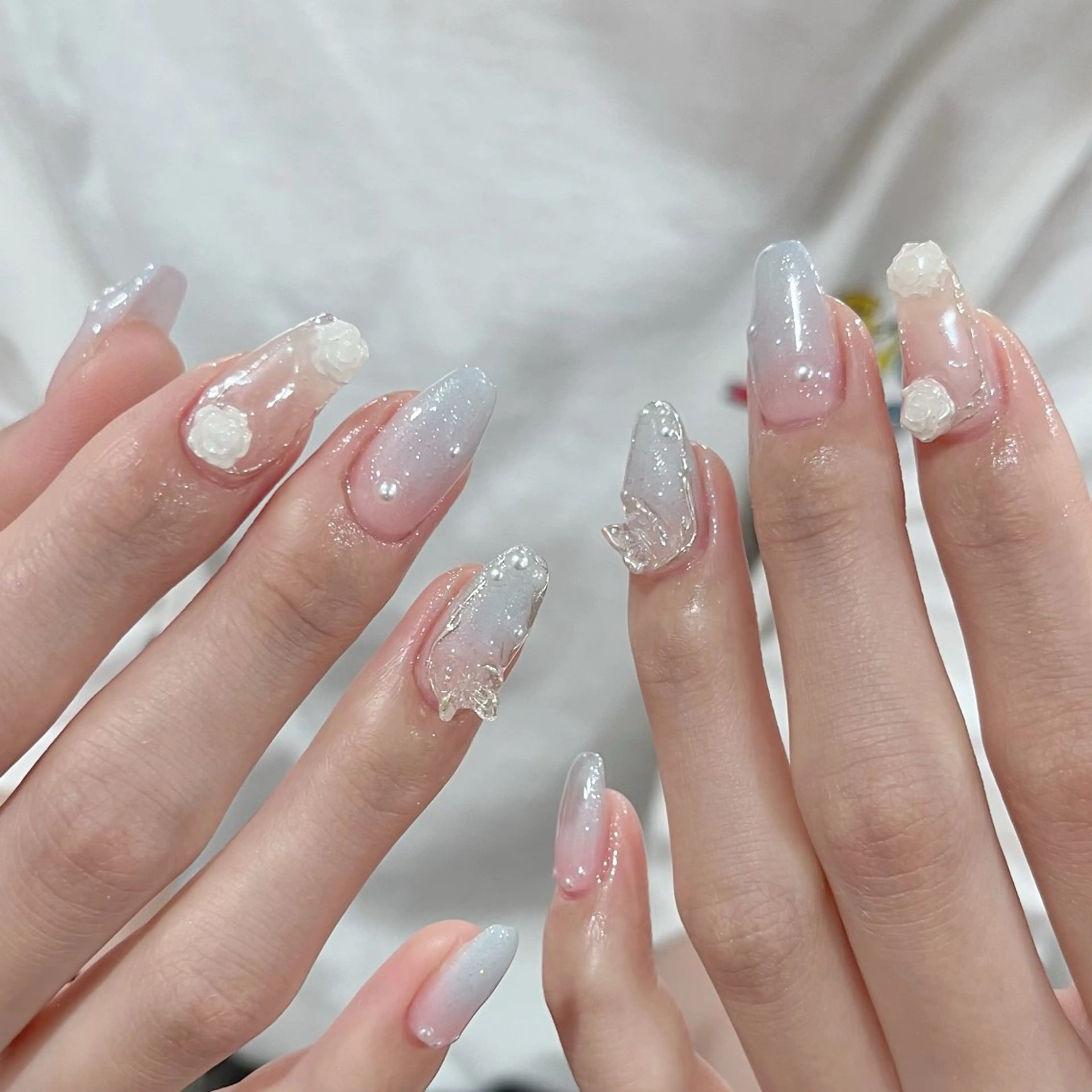 ネイル 韓国ネイル ワンホンネイル ハンドネイル ハンドケア Kawaii _Nailのネイルデザイン