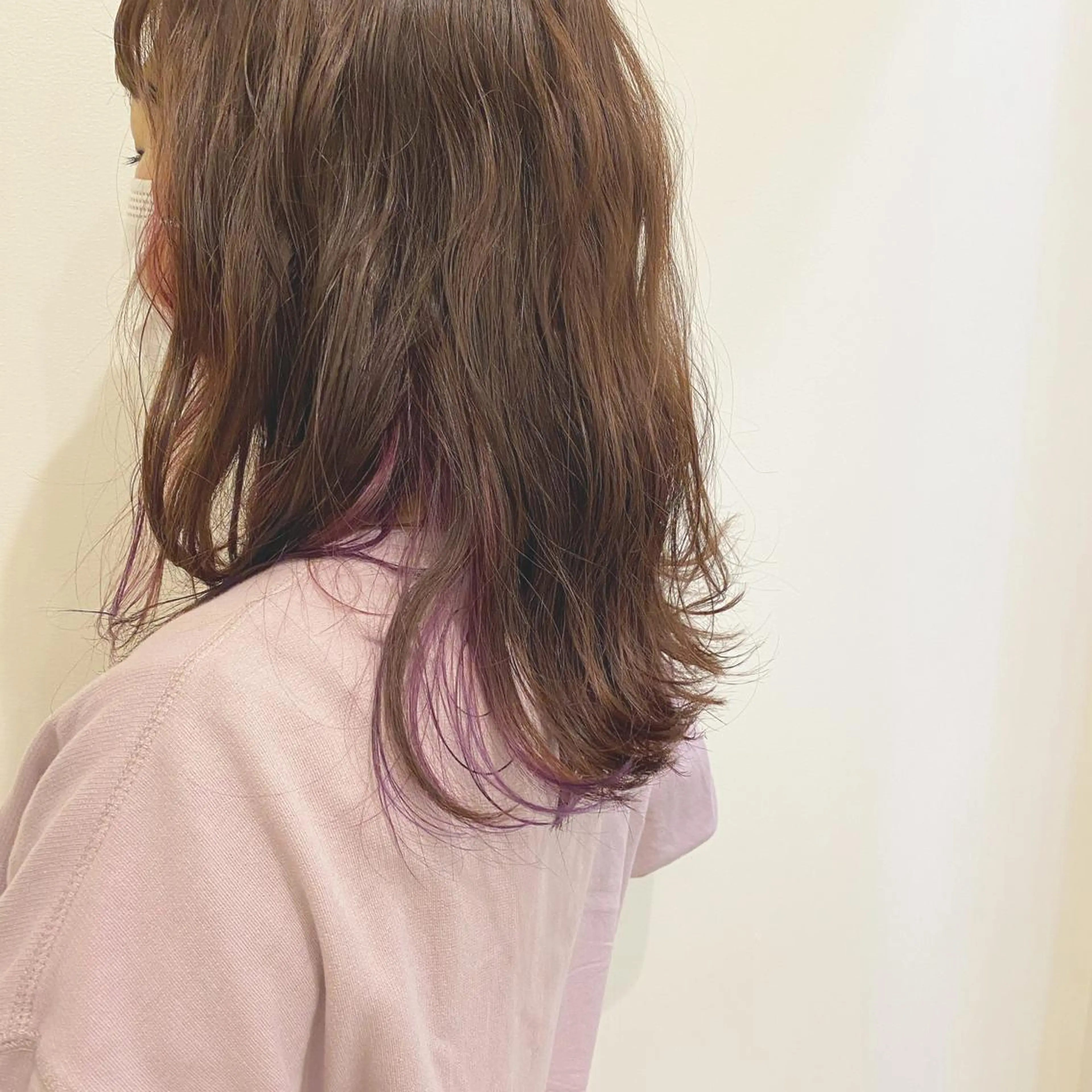 セミロング エンテ所属・en-te:堀 恵里那のヘアスタイル