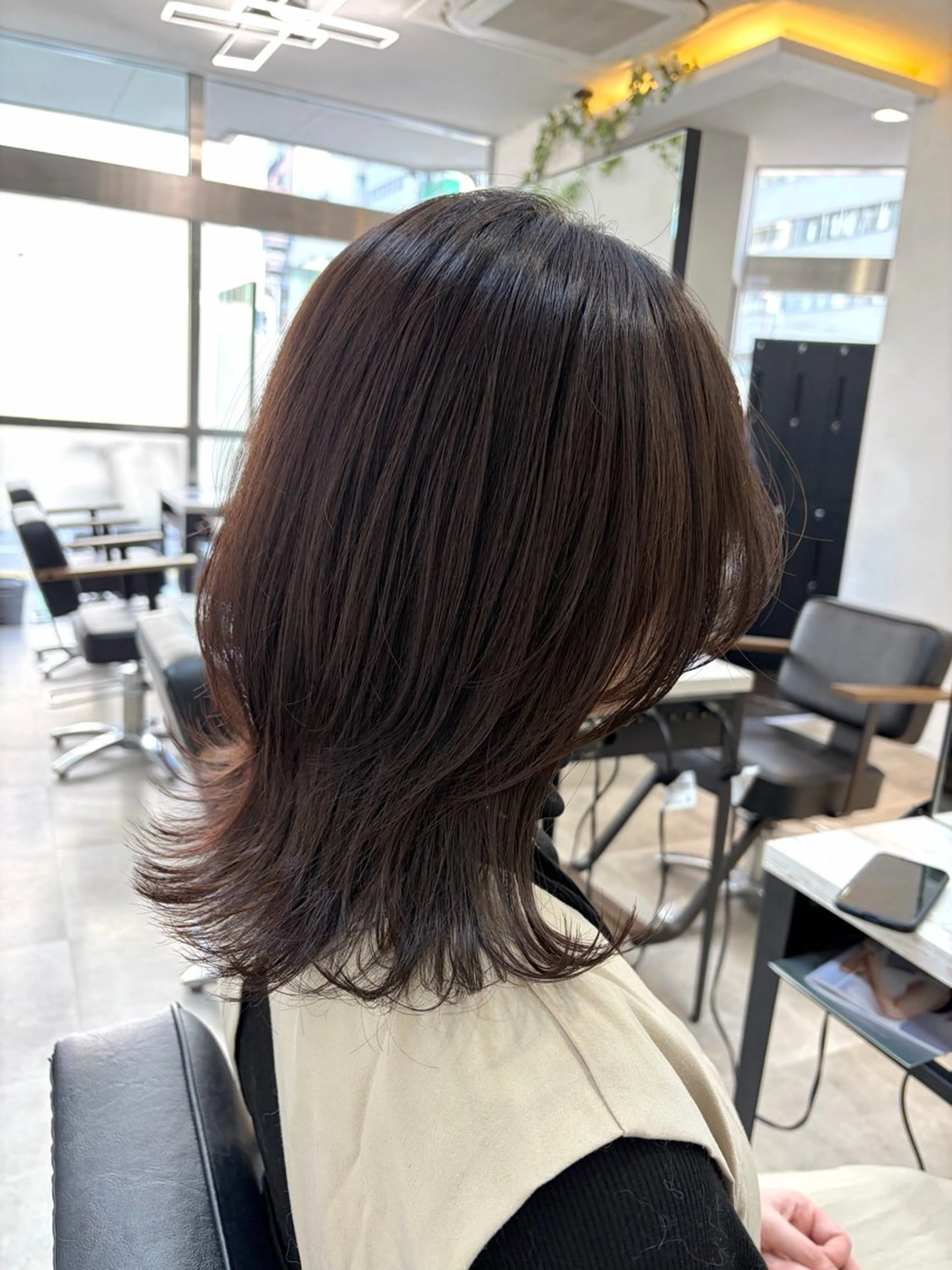 ミディアム 🥀韓国ヘア🥀 宮津真菜のヘアスタイル