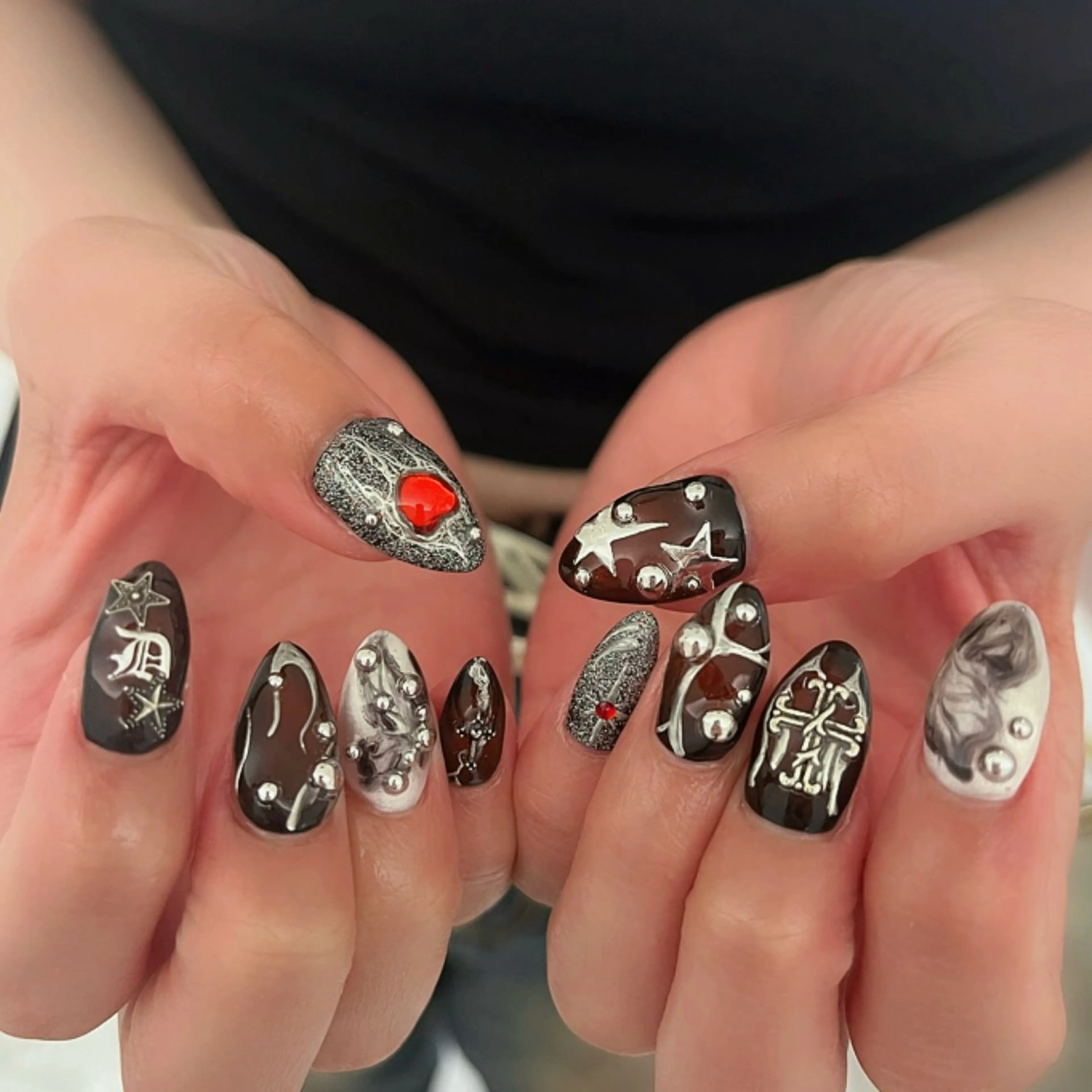 ネイル 【Zina京都駅前】 きぬがわ らむのネイルデザイン