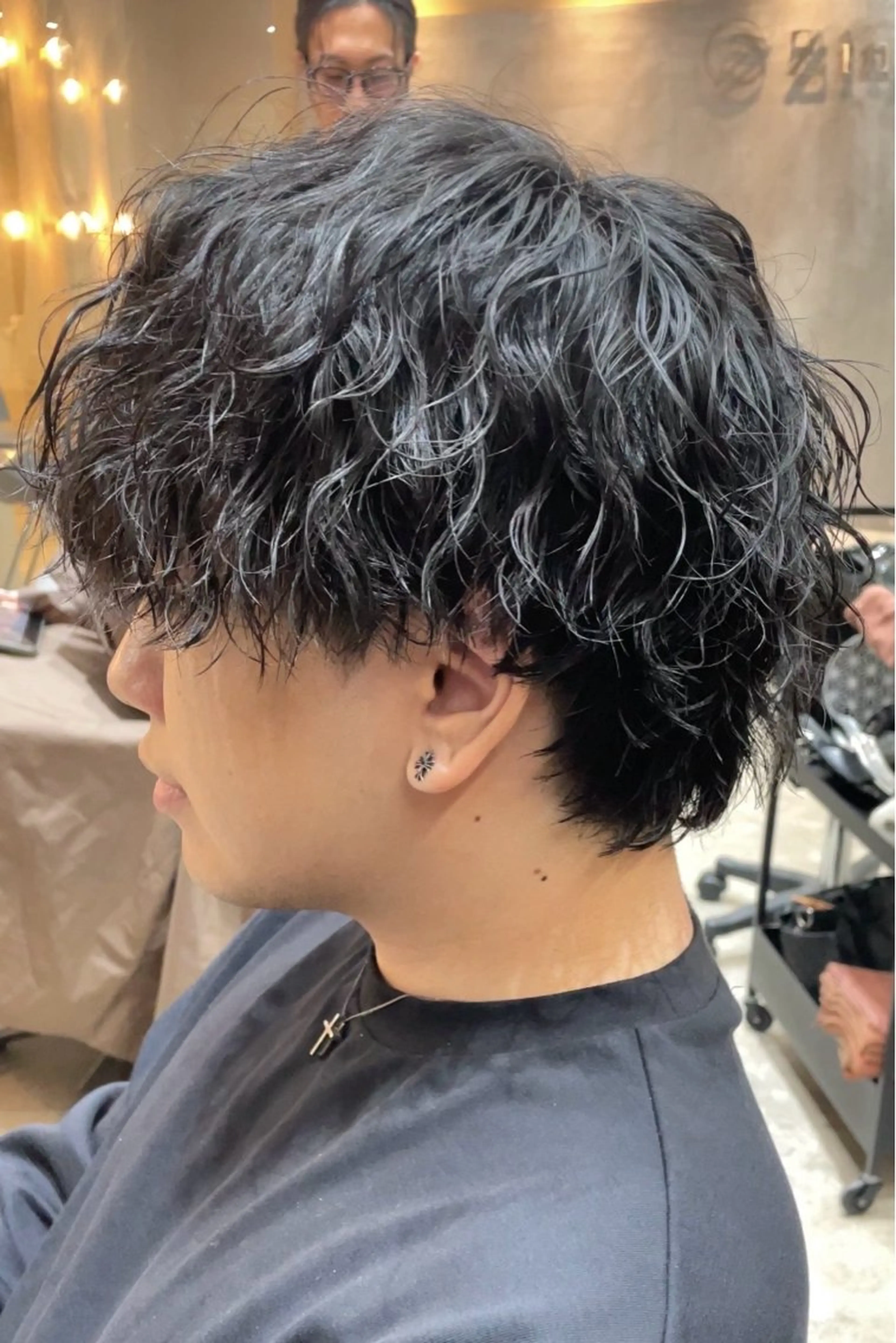 パーマ メンズ メンズパーマ ツイストスパイラルパーマ スパイラルパーマ メンズ縮毛矯正 高森蓮のヘアスタイル