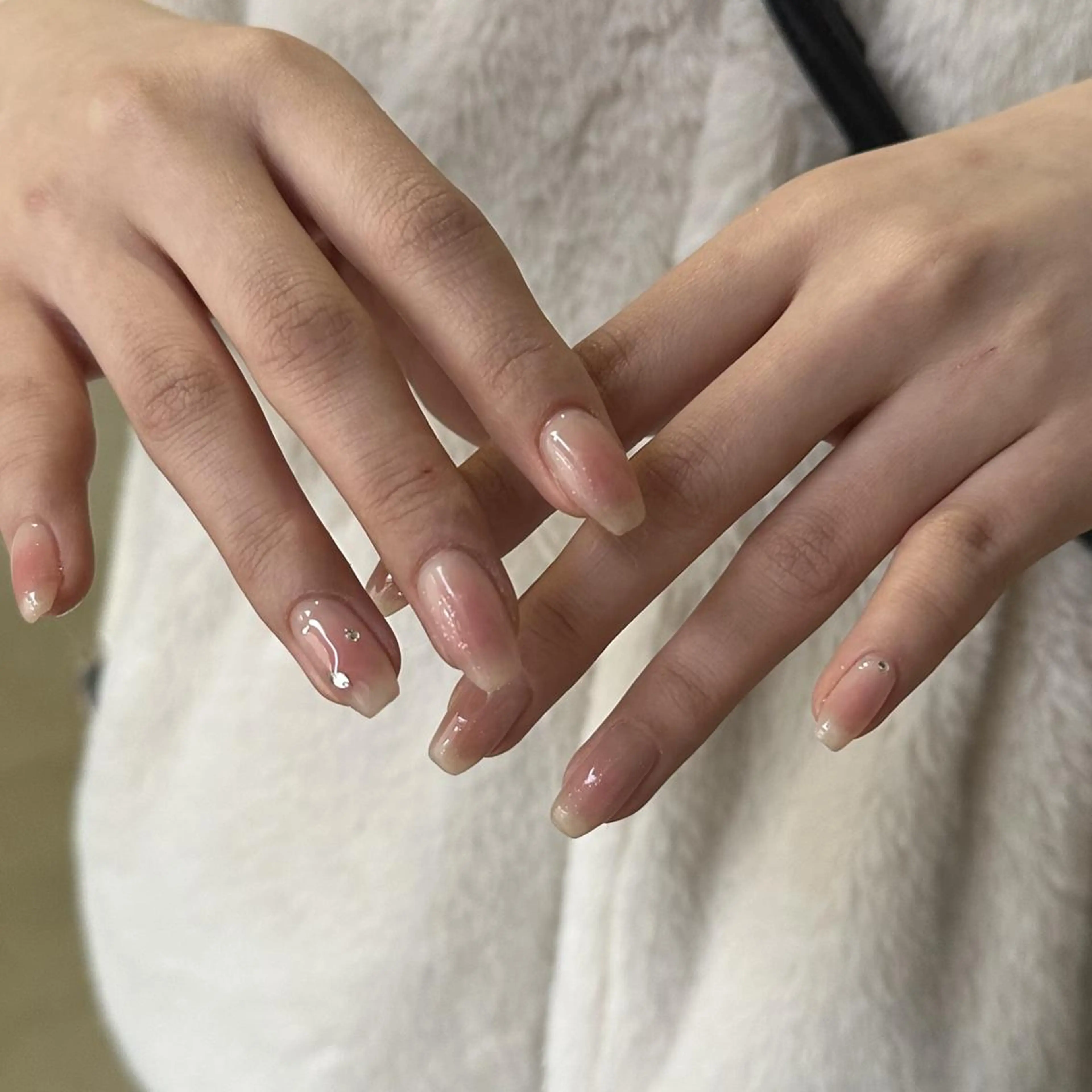 ネイル チークネイル yuri.k★ DEE babyのネイルデザイン