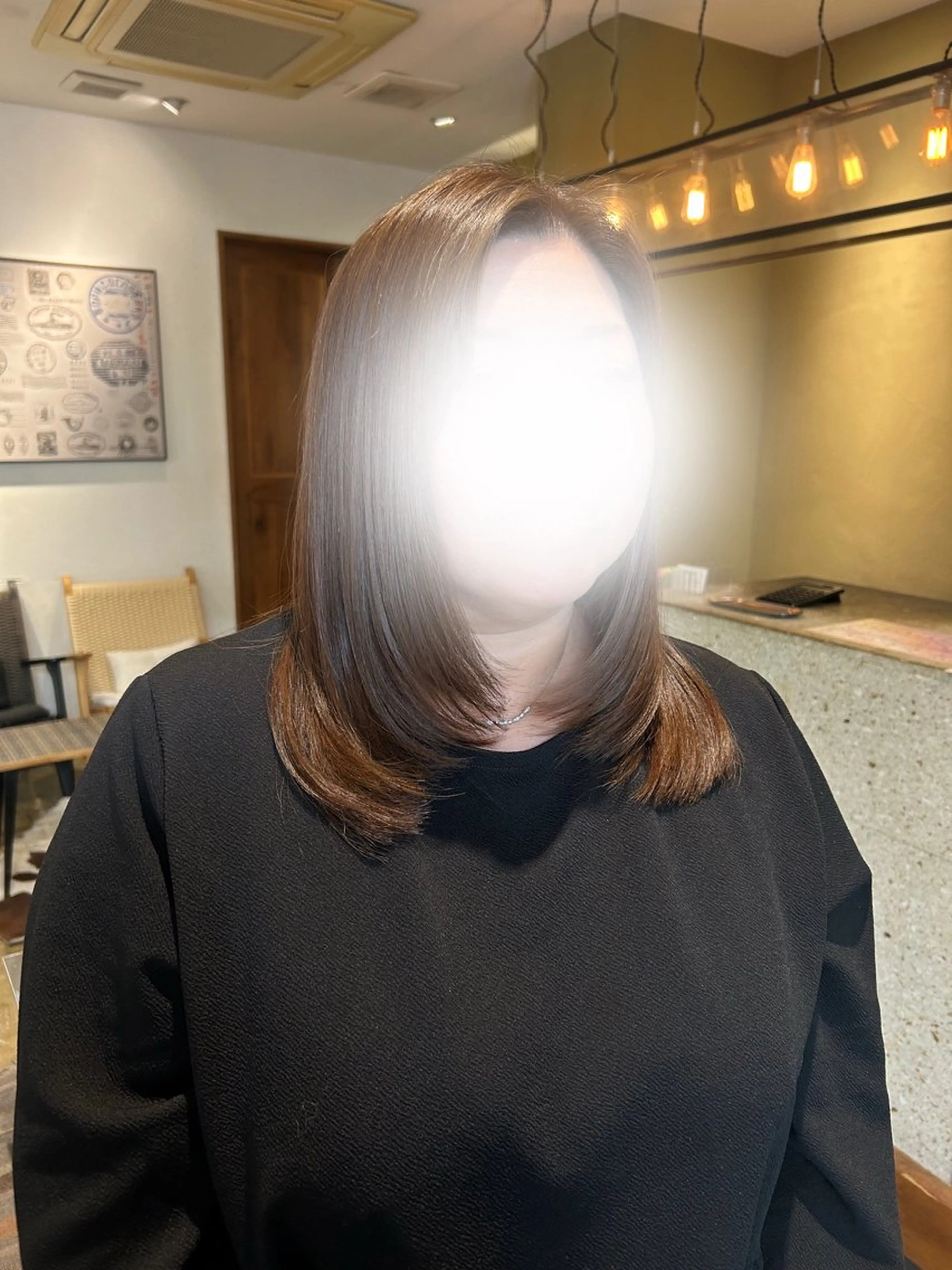 ミディアム ★コハル★ 柔らか艶カラー🎀のヘアスタイル