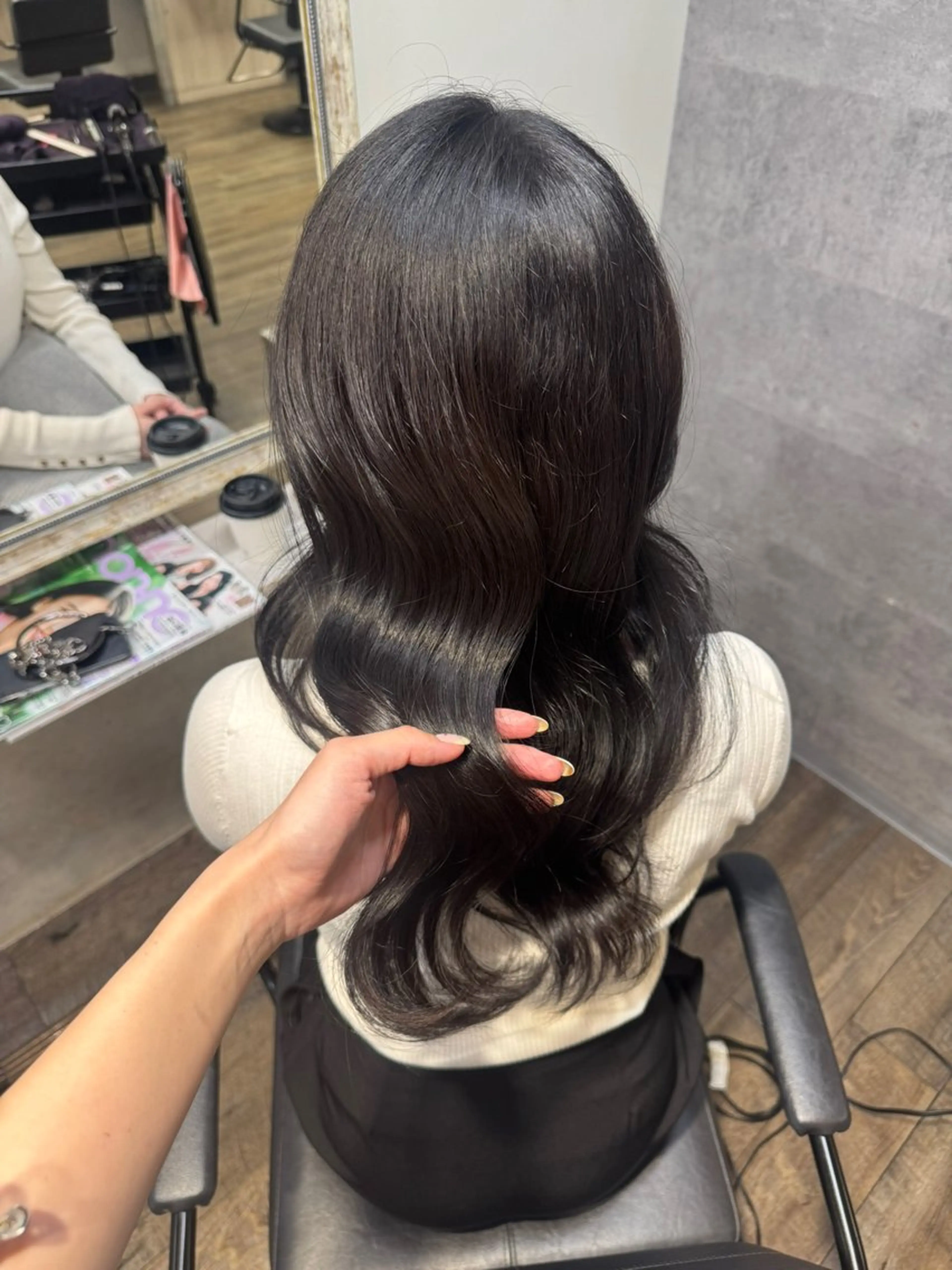 ロング カラー Rena/メンズヘア /ワンホンヘアのヘアスタイル