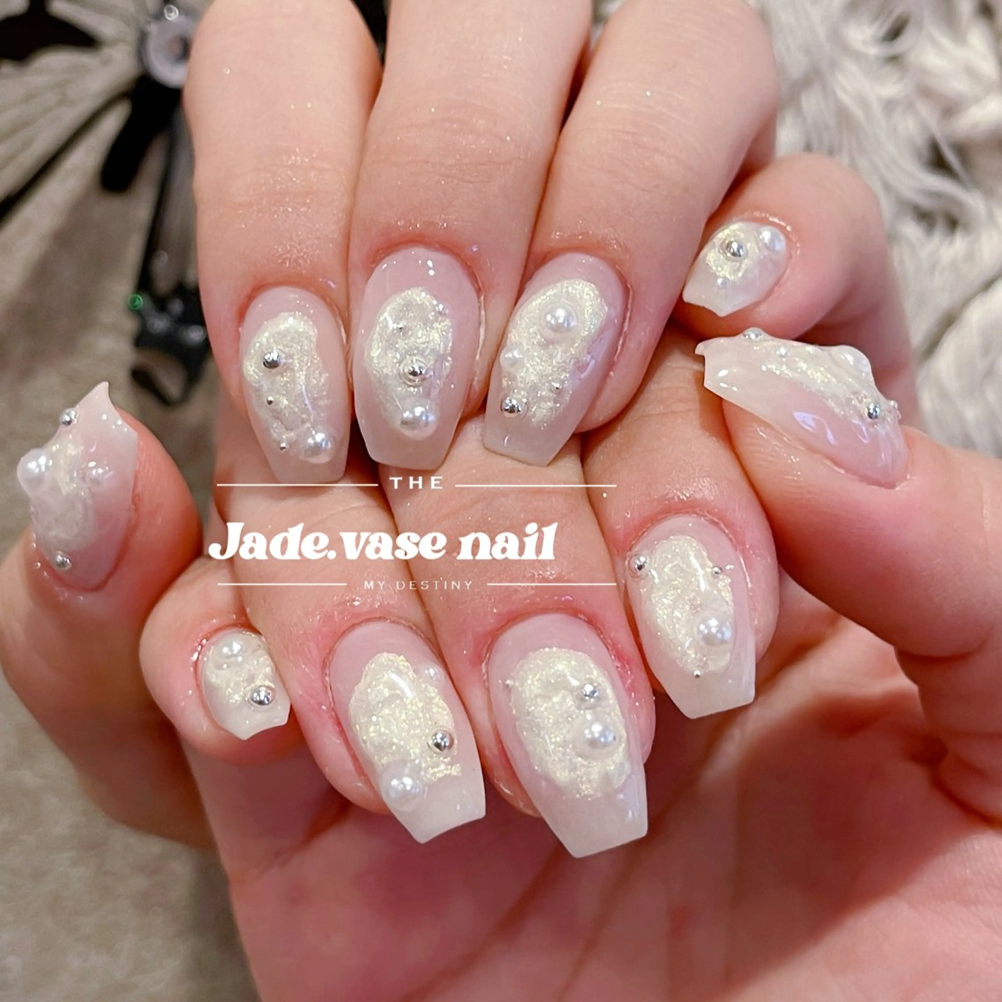ネイル ハンドネイル ハンドケア ✰Jade.vase 银座のネイルデザイン