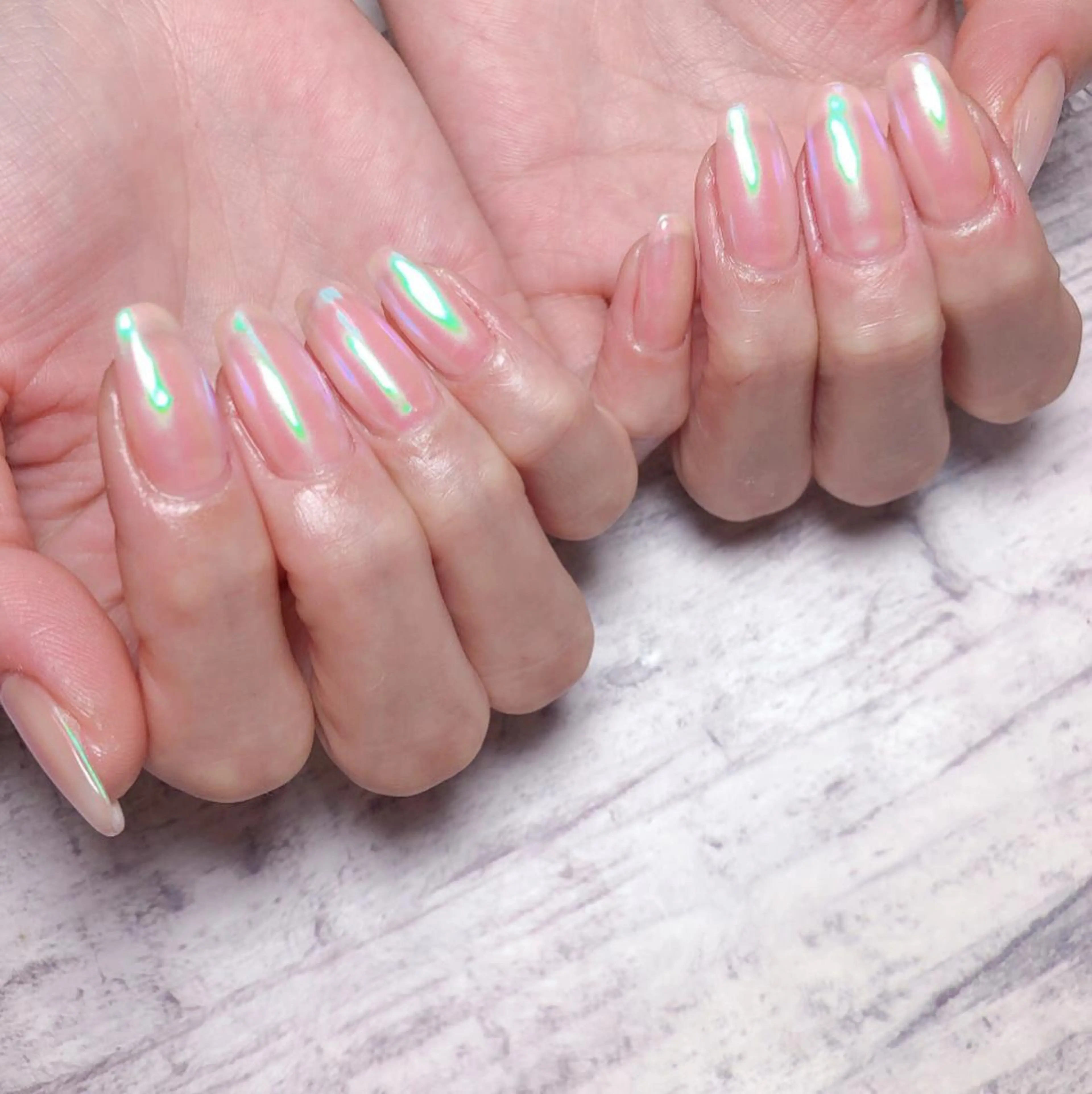 ネイル ミラーネイル DollyGirl KYOKOのネイルデザイン