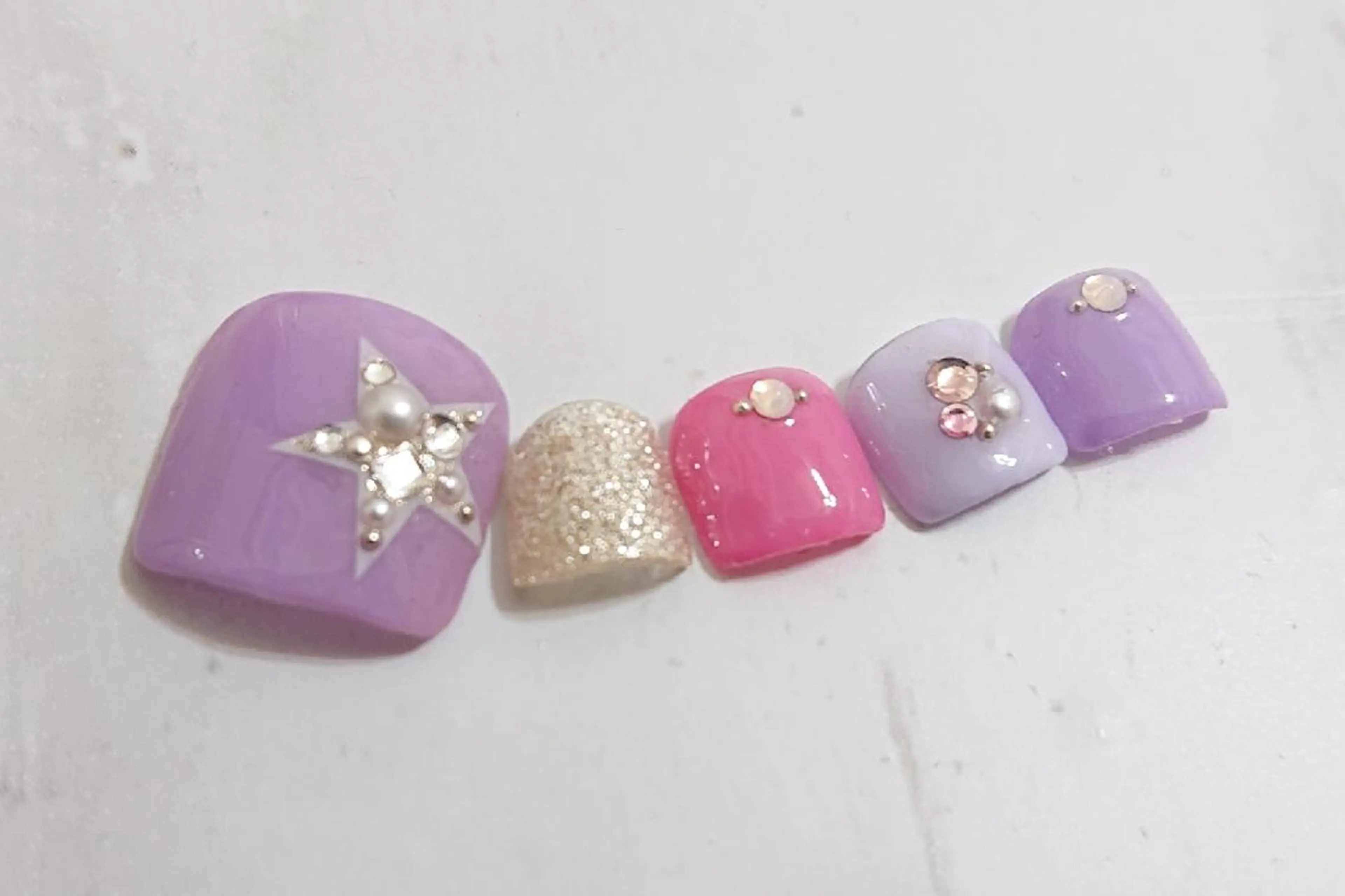 ネイル アートネイル フットネイル ジェルネイル あんきち    のネイルデザイン