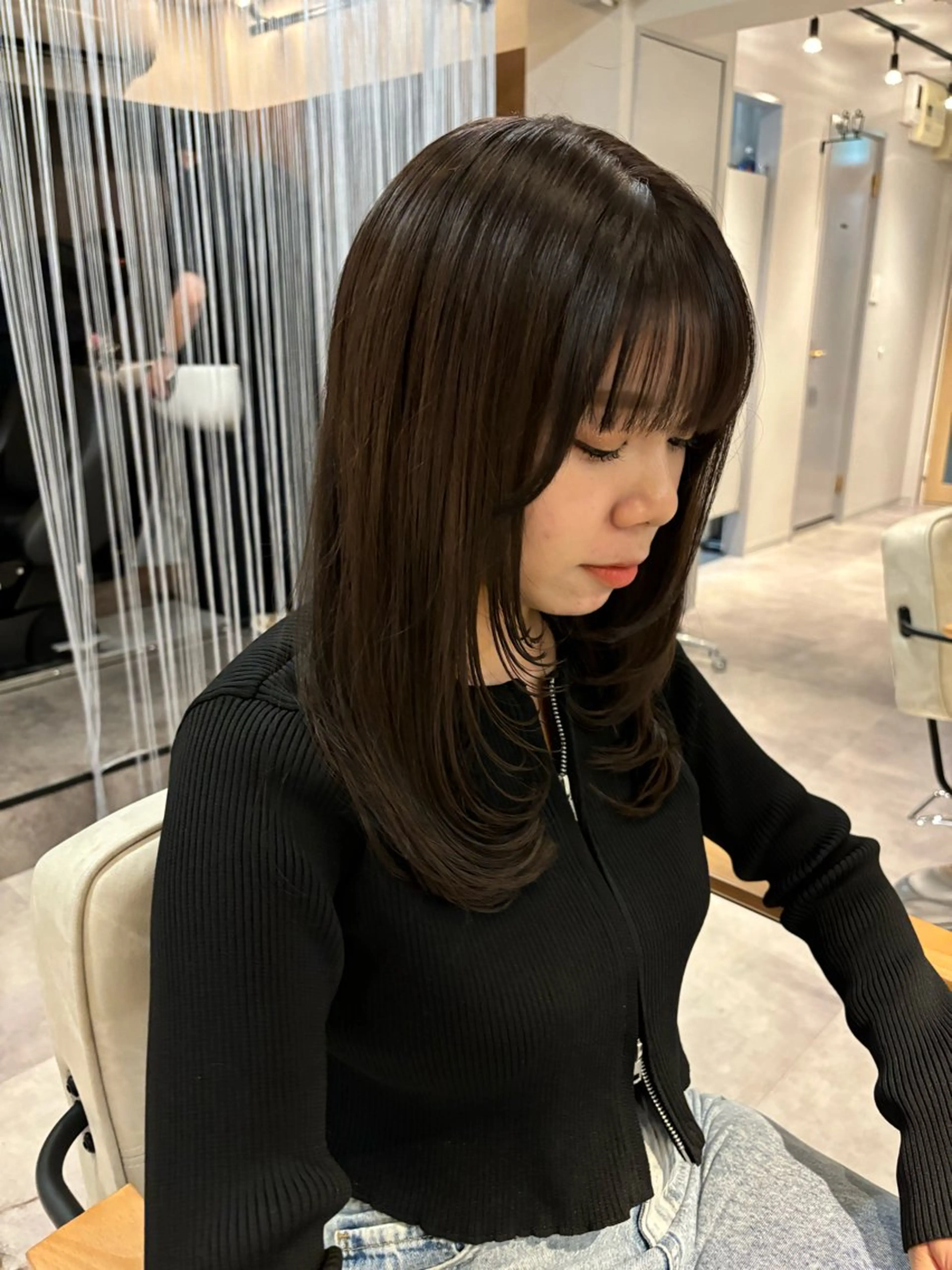 ロング 🎀クロスパーマ／ ボブ🎀MOMONAのヘアスタイル