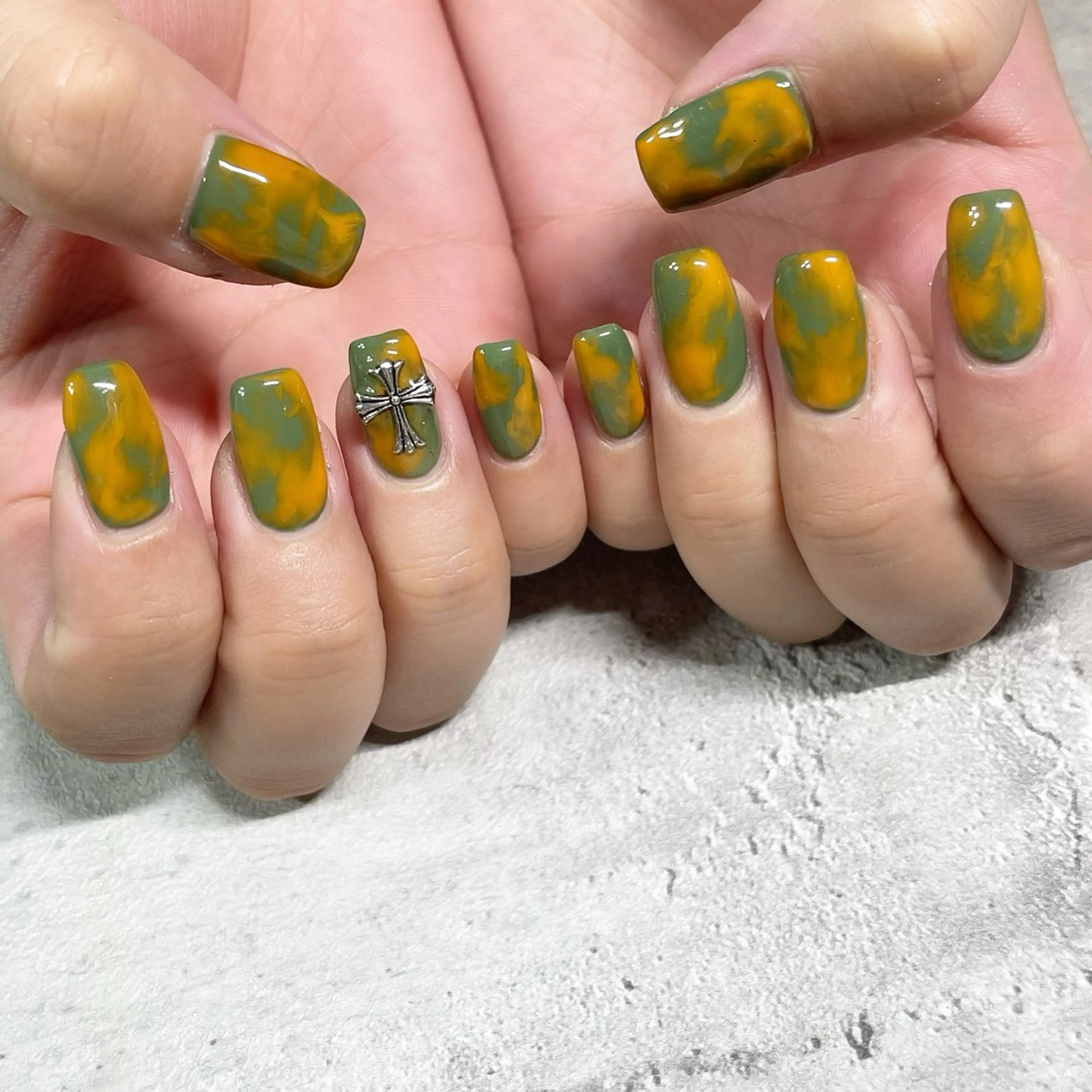 ネイル ジェルネイル 東 千夏のネイルデザイン