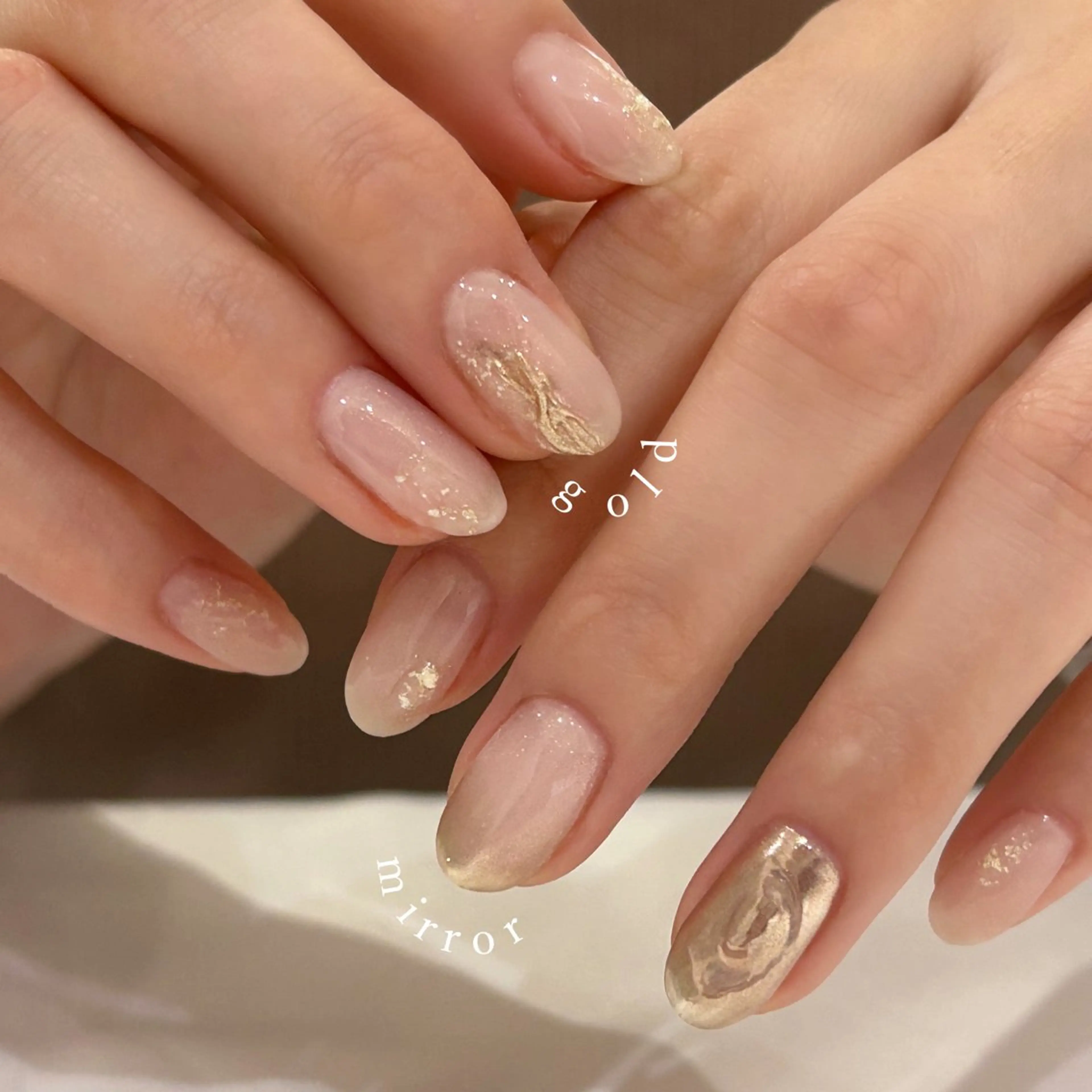 ネイル ジェルネイル マグネットネイル ミラーネイル ニュアンスネイル オフィスネイル パラジェル認定サロンk-two nail所属・k-two nailのネイルデザイン