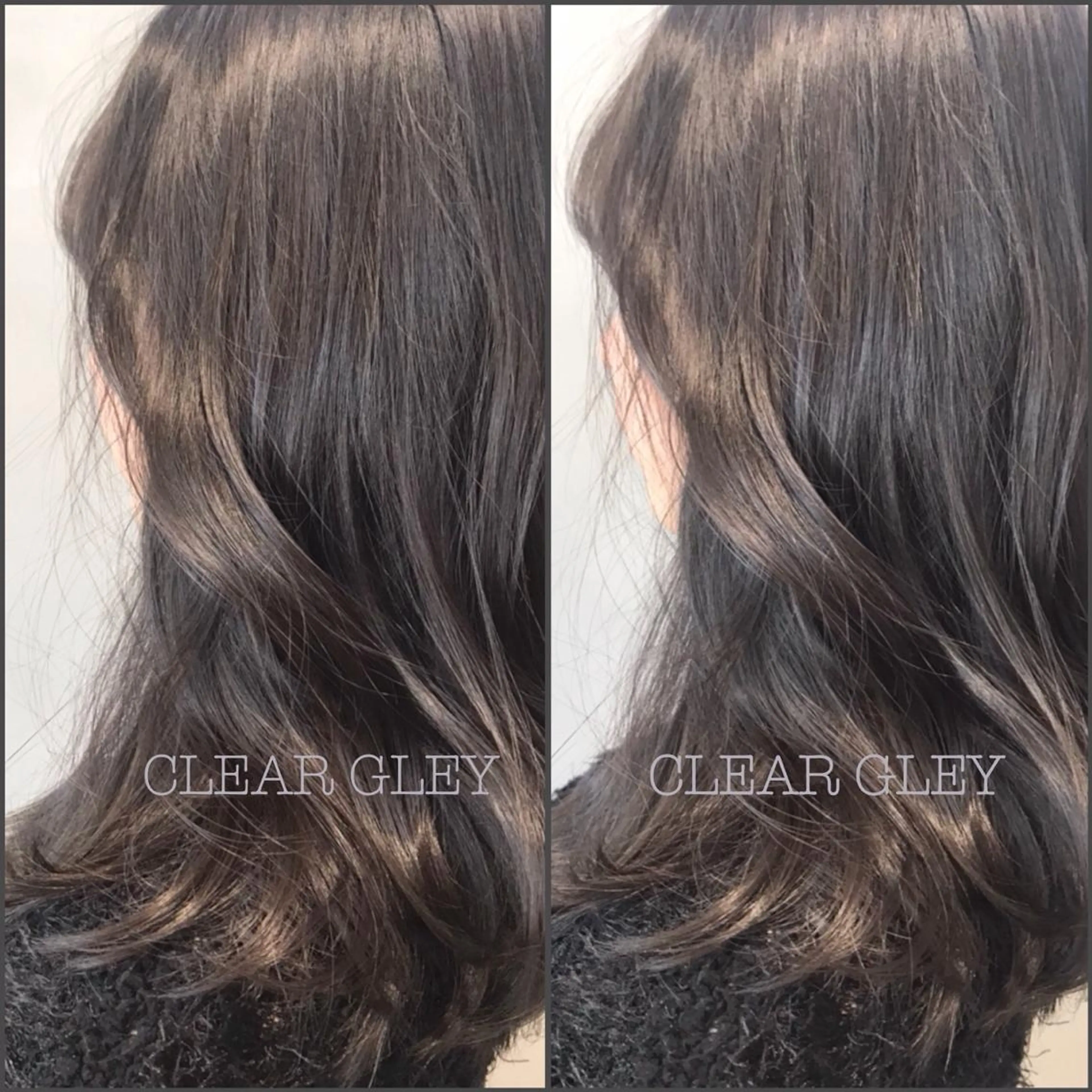 セミロング カラー ヘアアレンジ ブリーチ ケアブリーチ オリーブ透明感カラー 表参道/MIKUのヘアスタイル