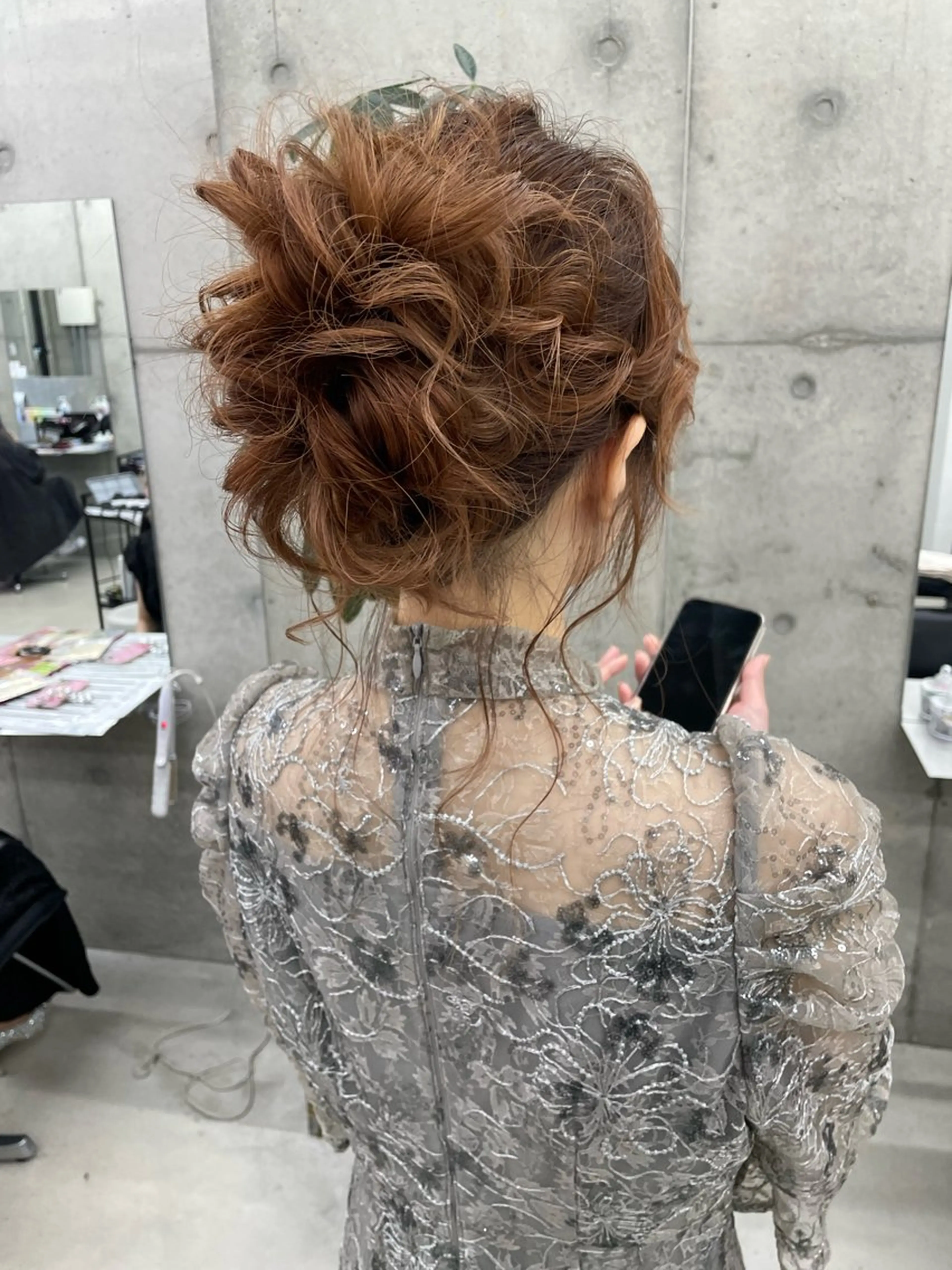 ロング カット ヘアカラー ヘアセット LINOET  nagoya所属・手島 カミラのヘアスタイル