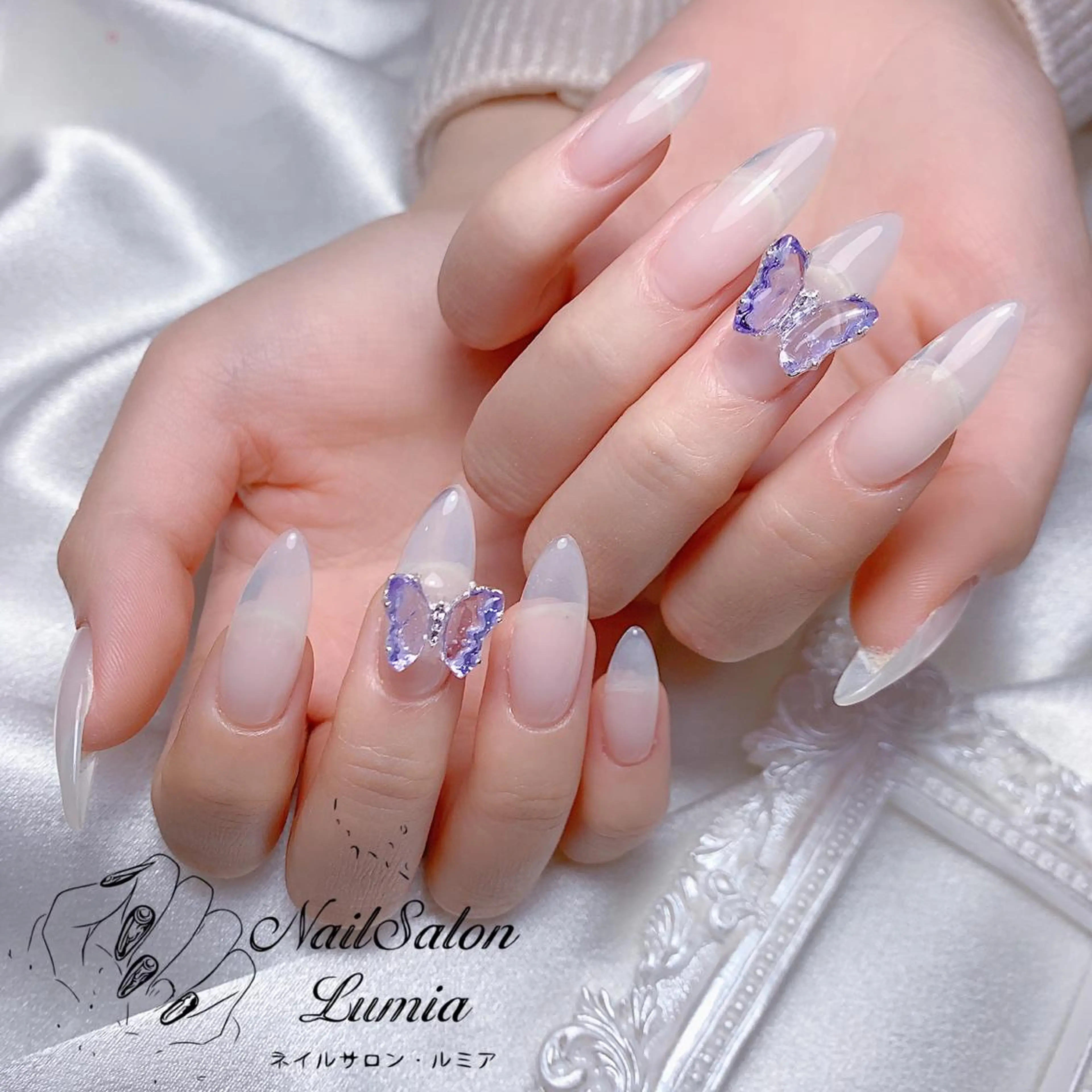 ネイル ハンドネイル ネイルサロン ルミア Lumia 店長のネイルデザイン