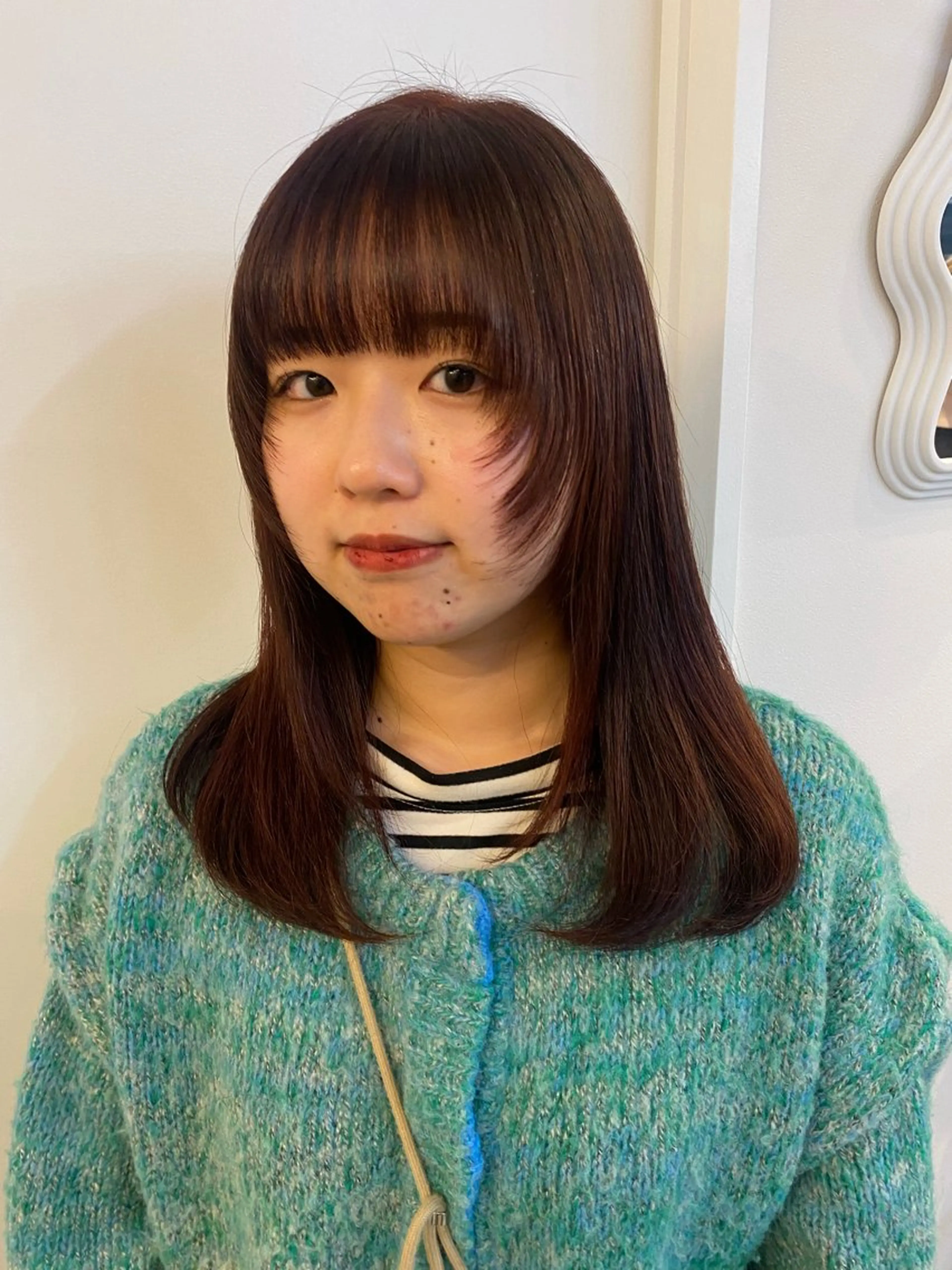 セミロング カラー ichika/福岡 /透明感カラー🤎のヘアスタイル