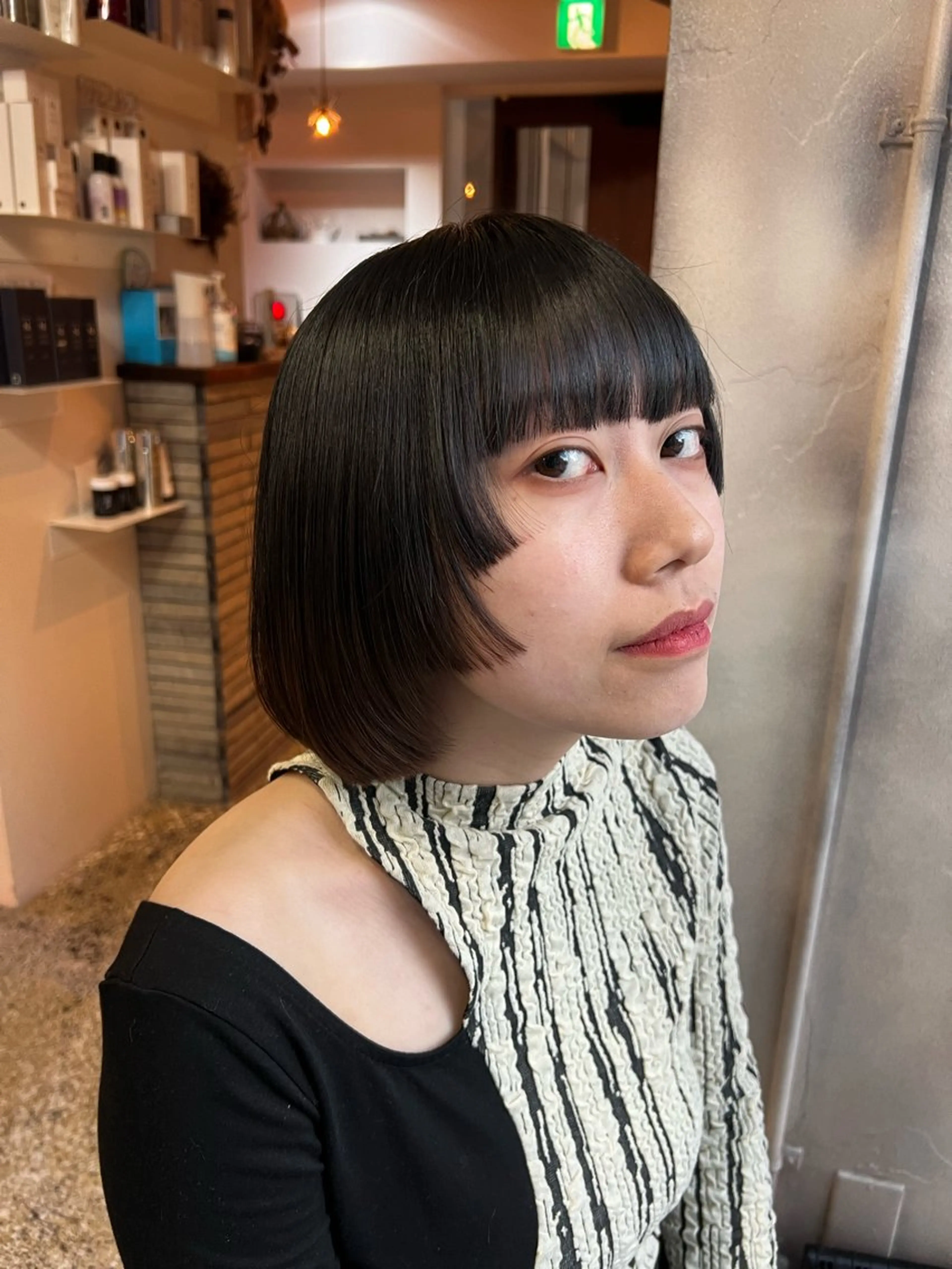 ミディアム 北内 登真のヘアスタイル