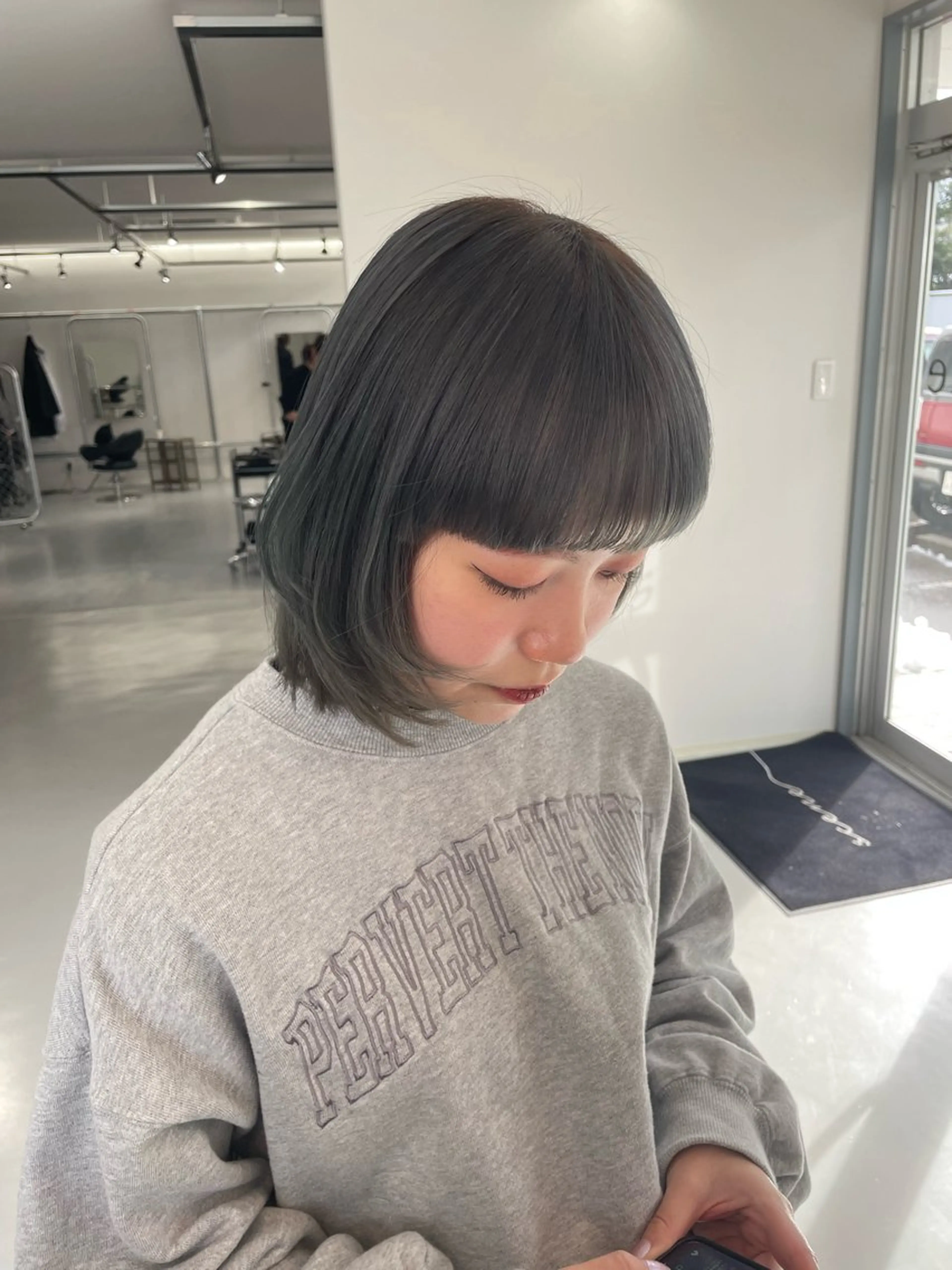 ショート レイヤーカット カット scene所属・scene あゆなのヘアスタイル