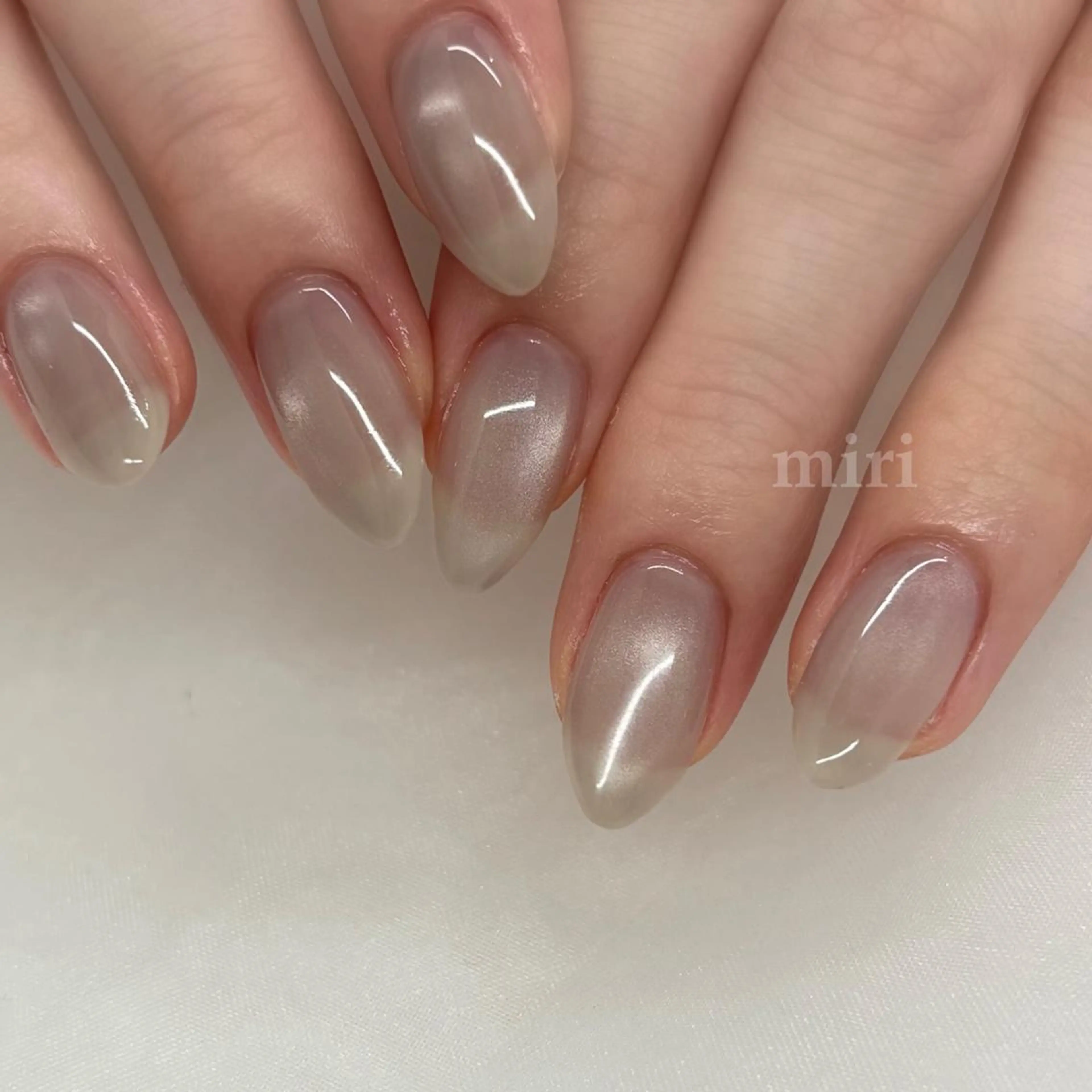 ネイル 新宿代々木/ちゅるん キレイめ/miriのネイルデザイン