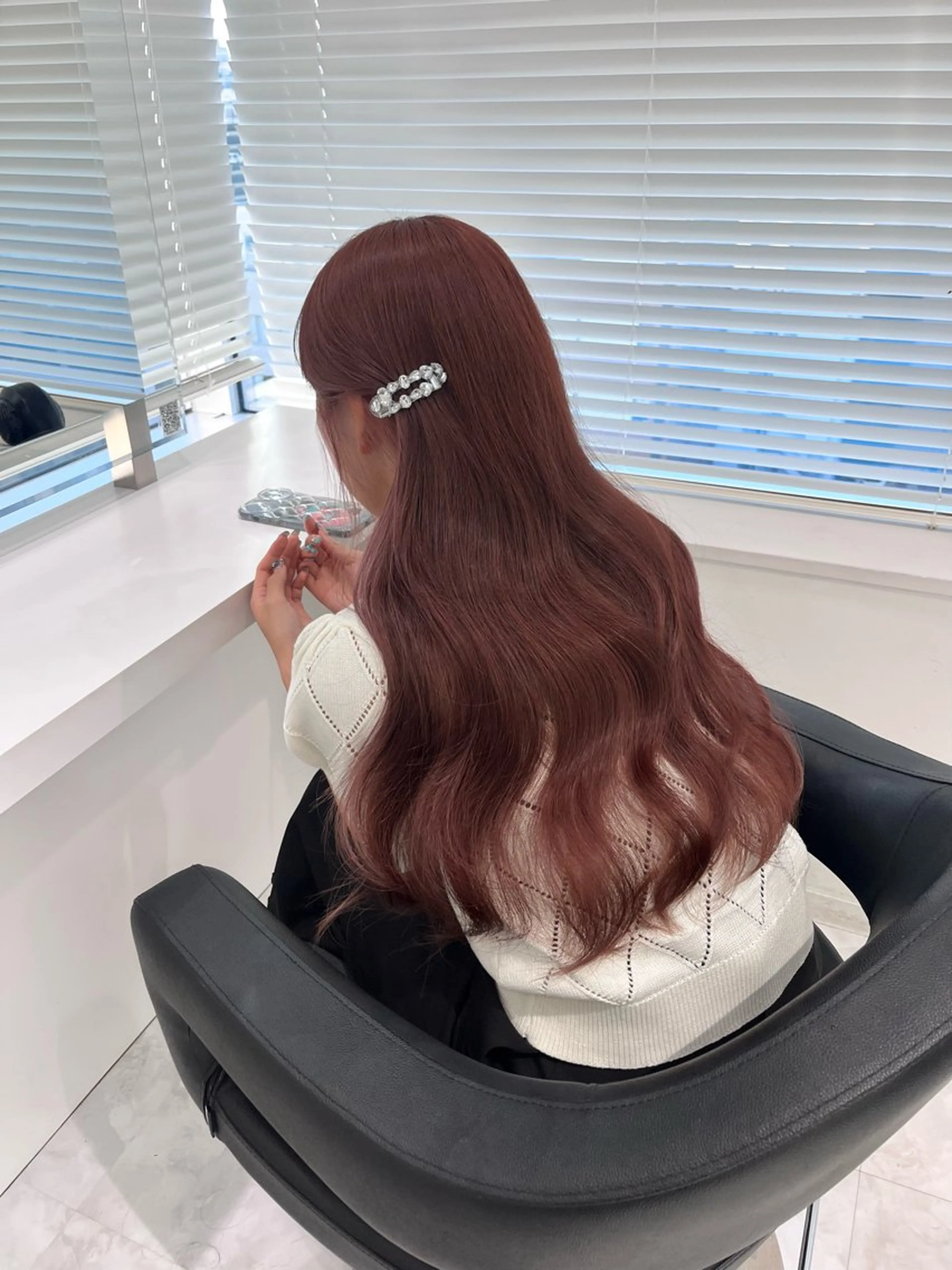 ロング 艶カラー美髪縮毛矯正 /髪質改善✨️ユウキのヘアスタイル