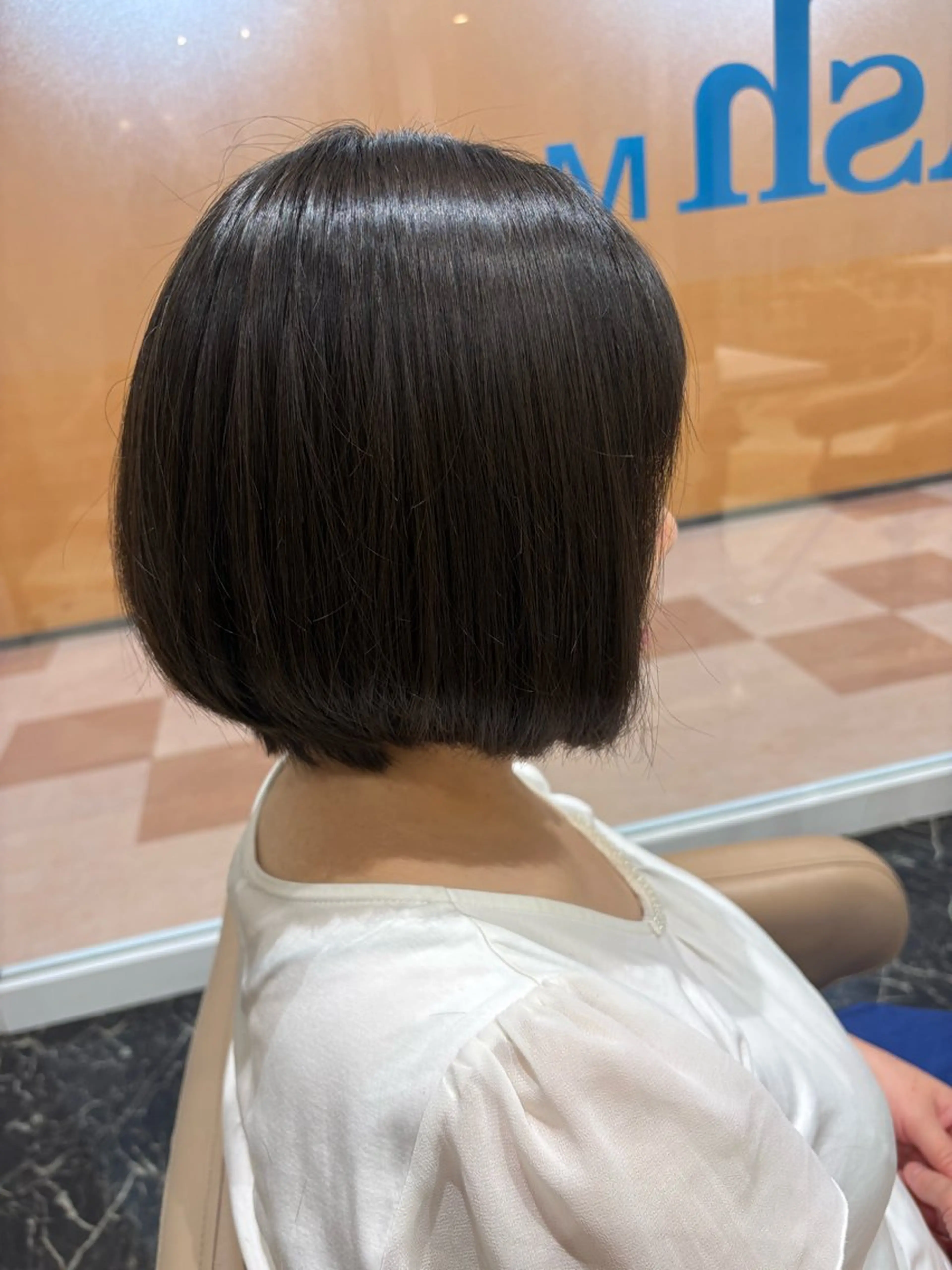 ショート ボブ トリートメント 髪質改善カラー なーこ💖🌈のヘアスタイル