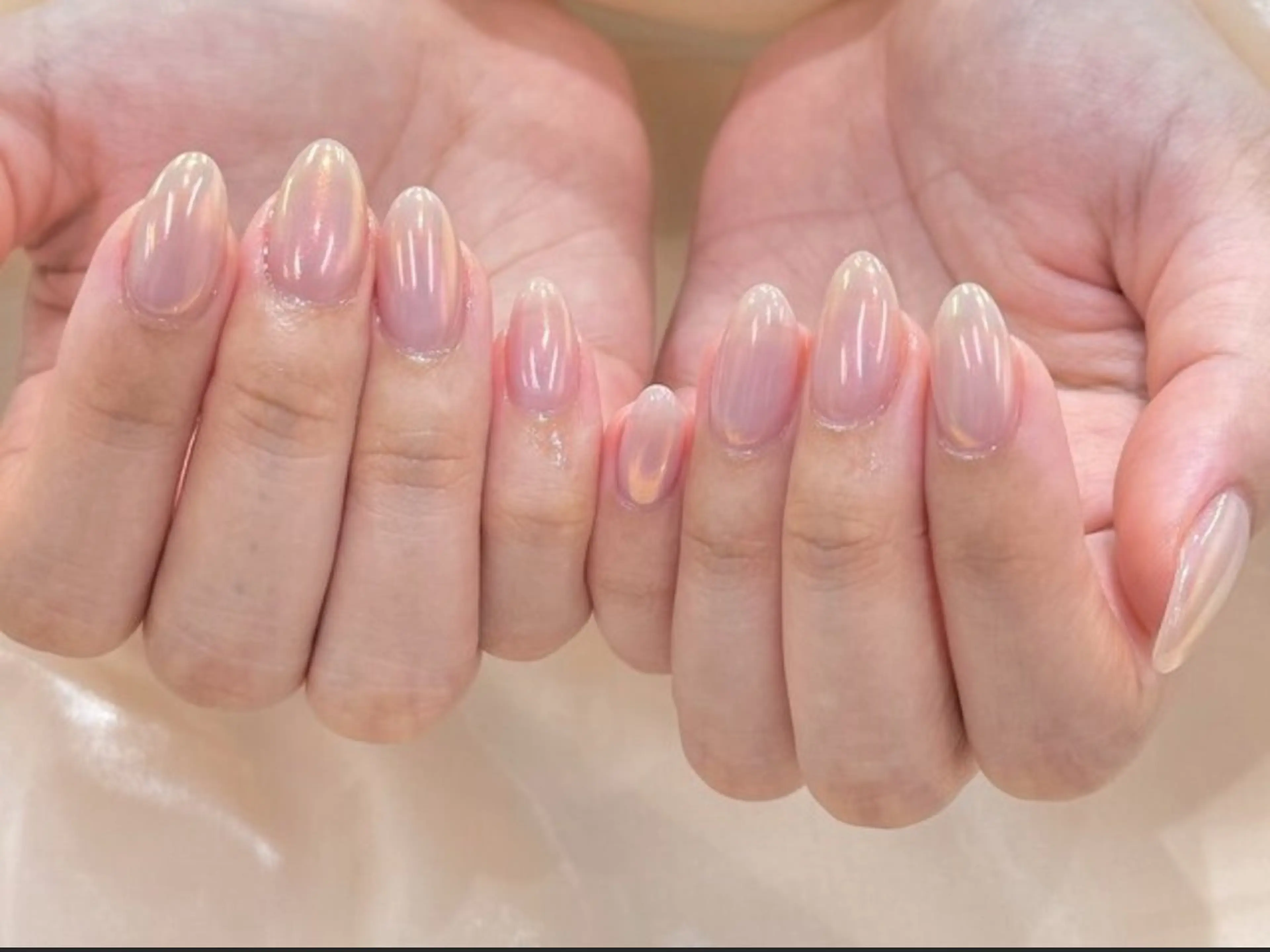 ハンド　ミラー／オーロラの写真