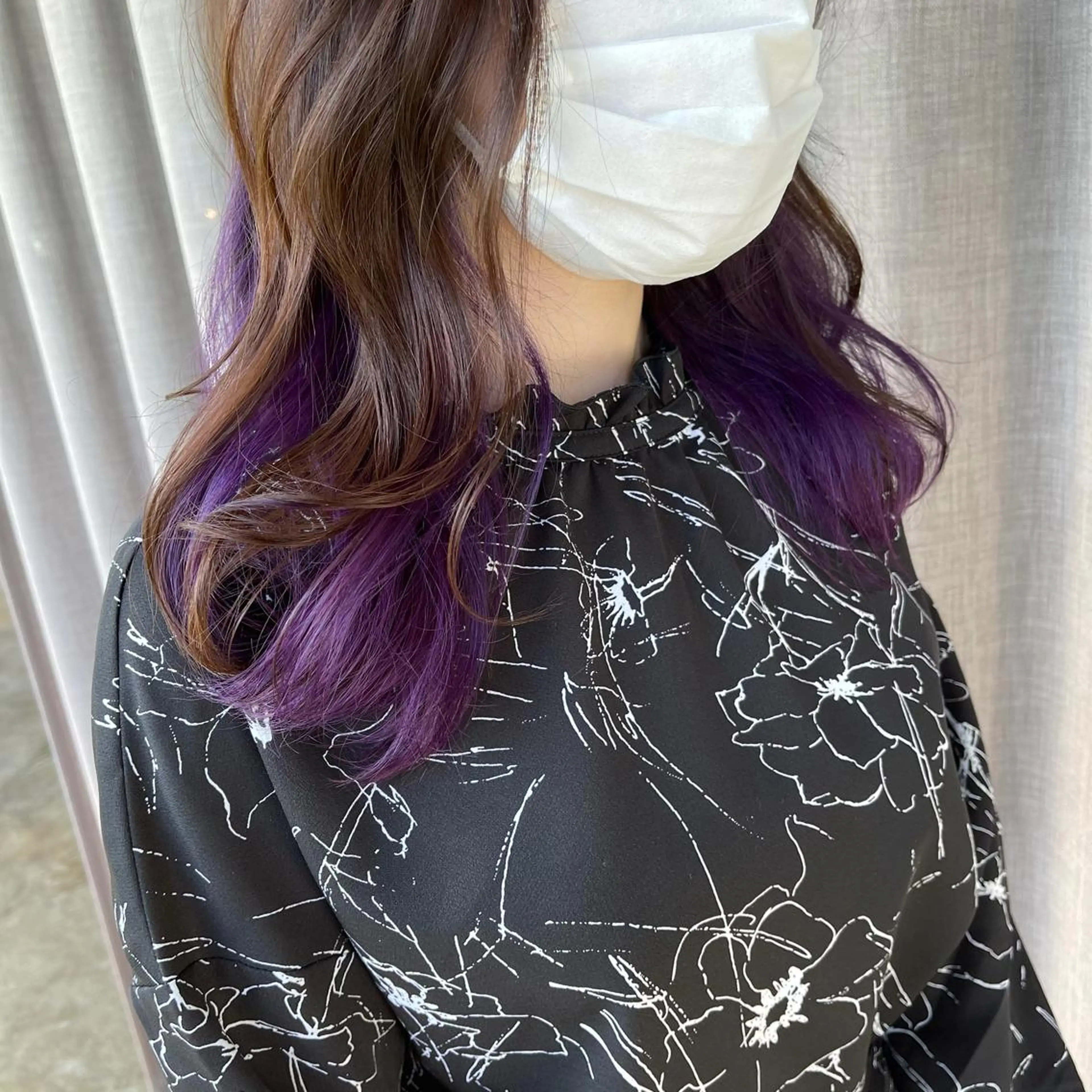 セミロング カラー 🌈ディレクター🌈 徳松優希のヘアスタイル