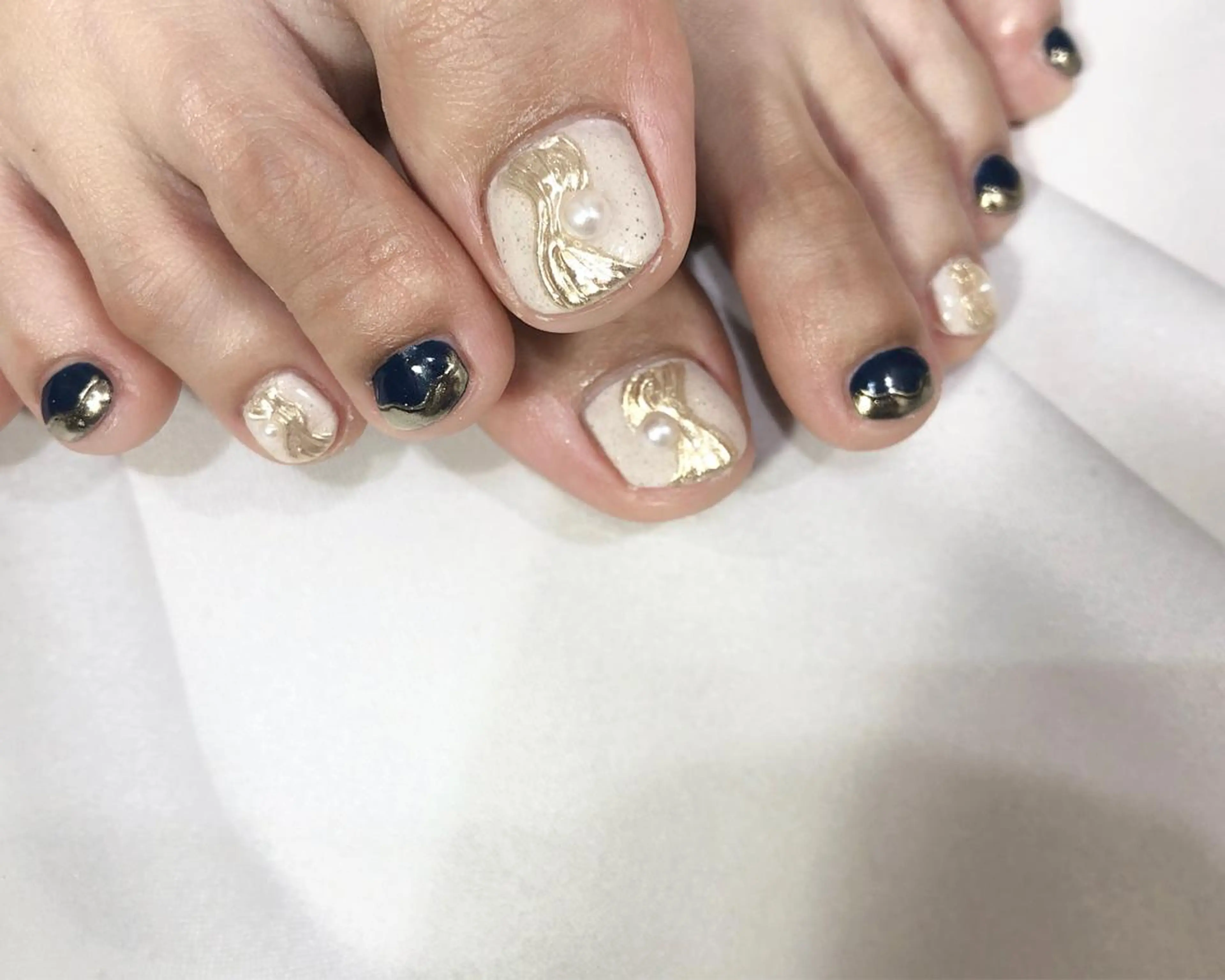 ネイル フットネイル saki_ nail heronのネイルデザイン