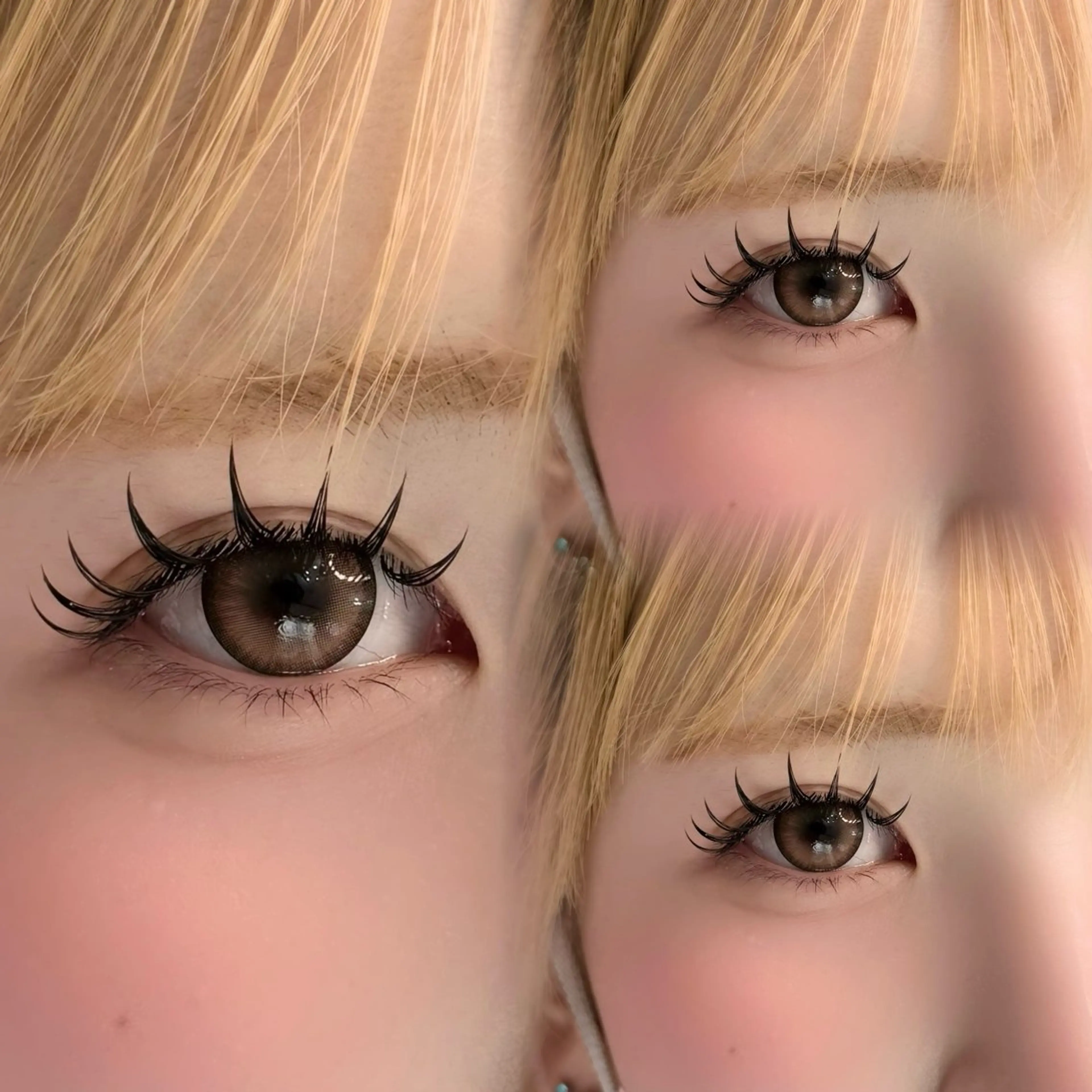 マツエク・マツパ マツエク 【那覇/束感まつ毛 /LED】ｷｬﾒﾙのマツエク・マツパデザイン