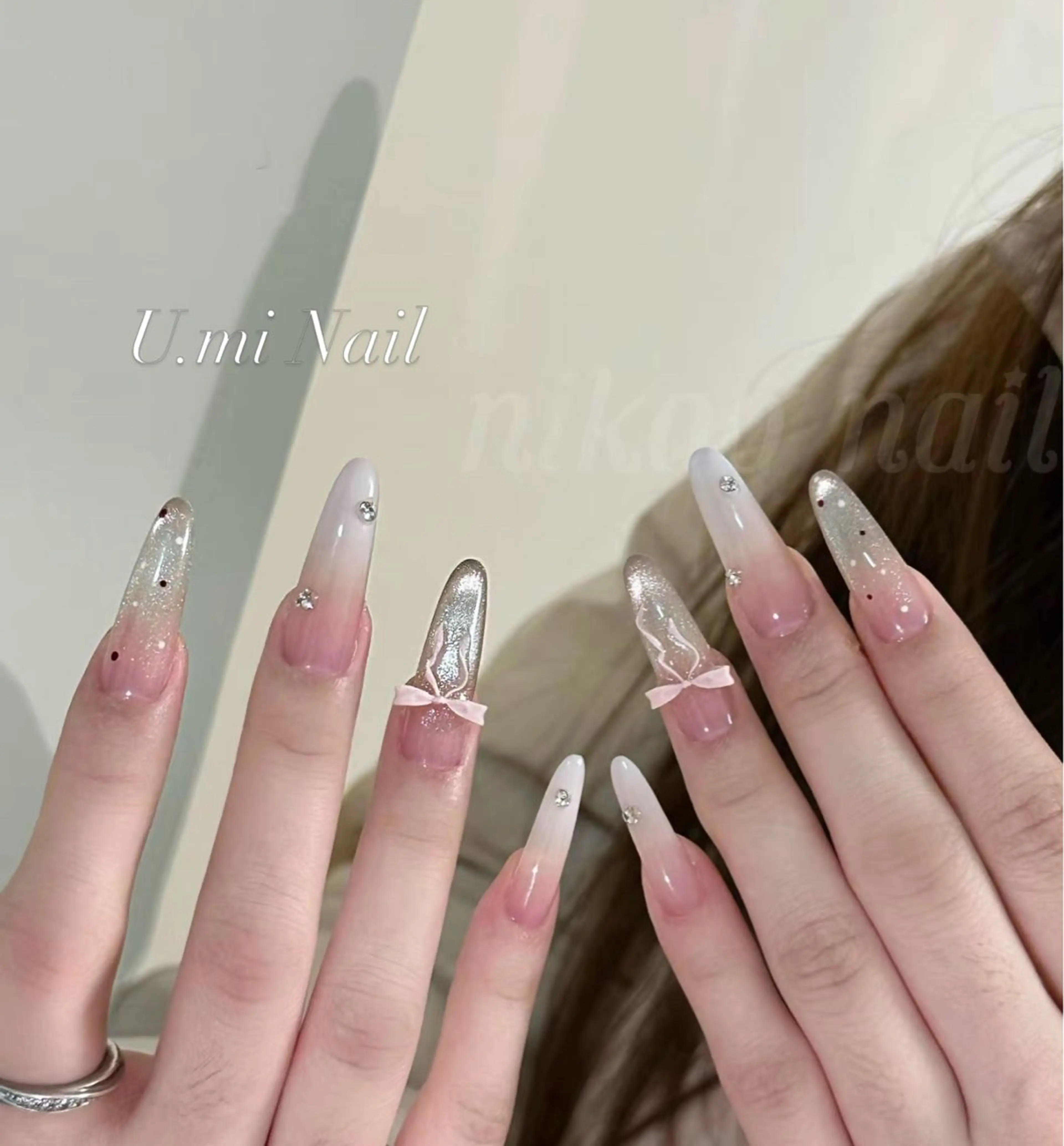 カラー ハンドネイル U.mi Nail Salonのネイルデザイン