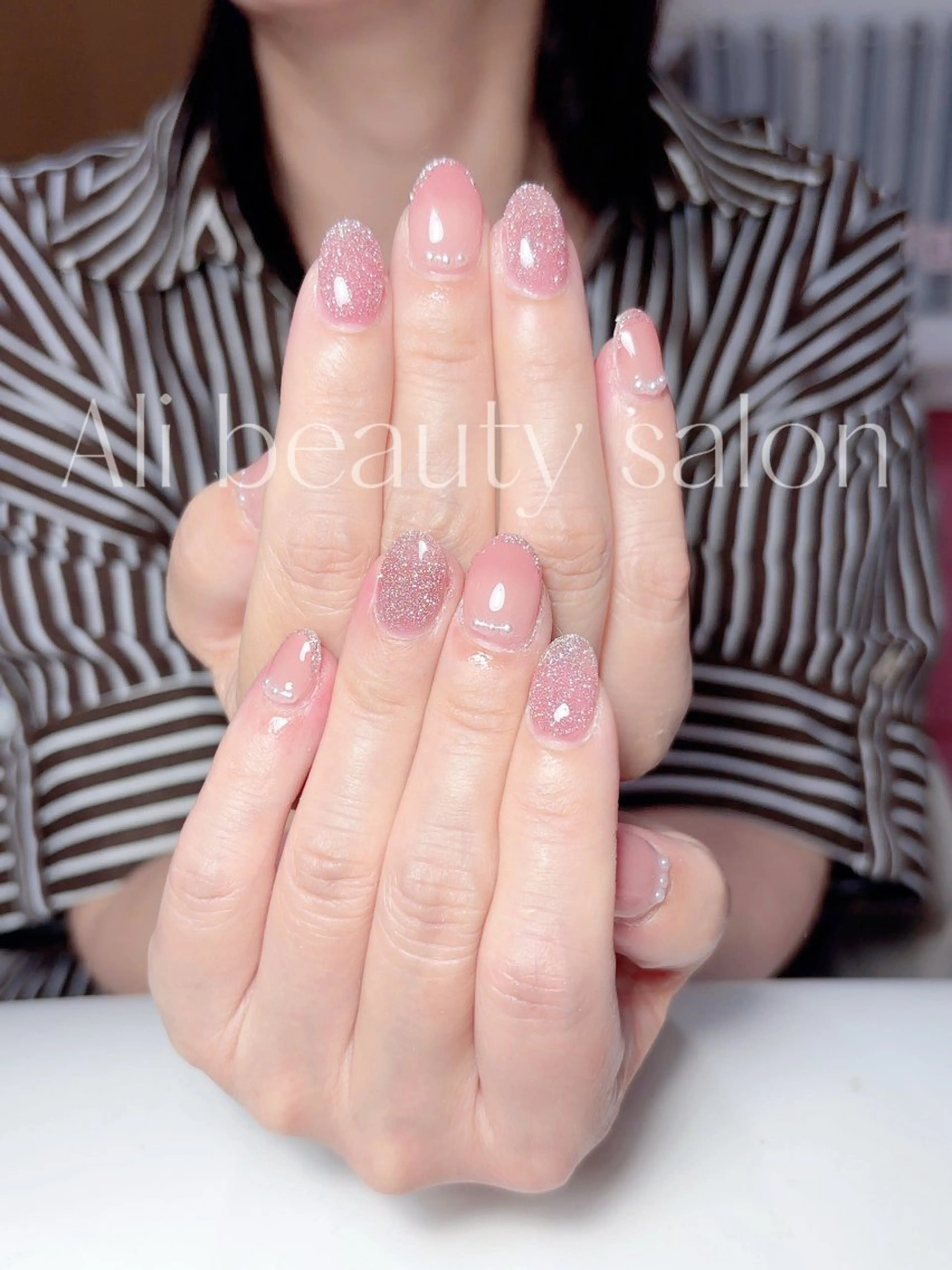 ネイル シンプルネイル ハンドネイル Ali 新小岩 ネイル専門のネイルデザイン