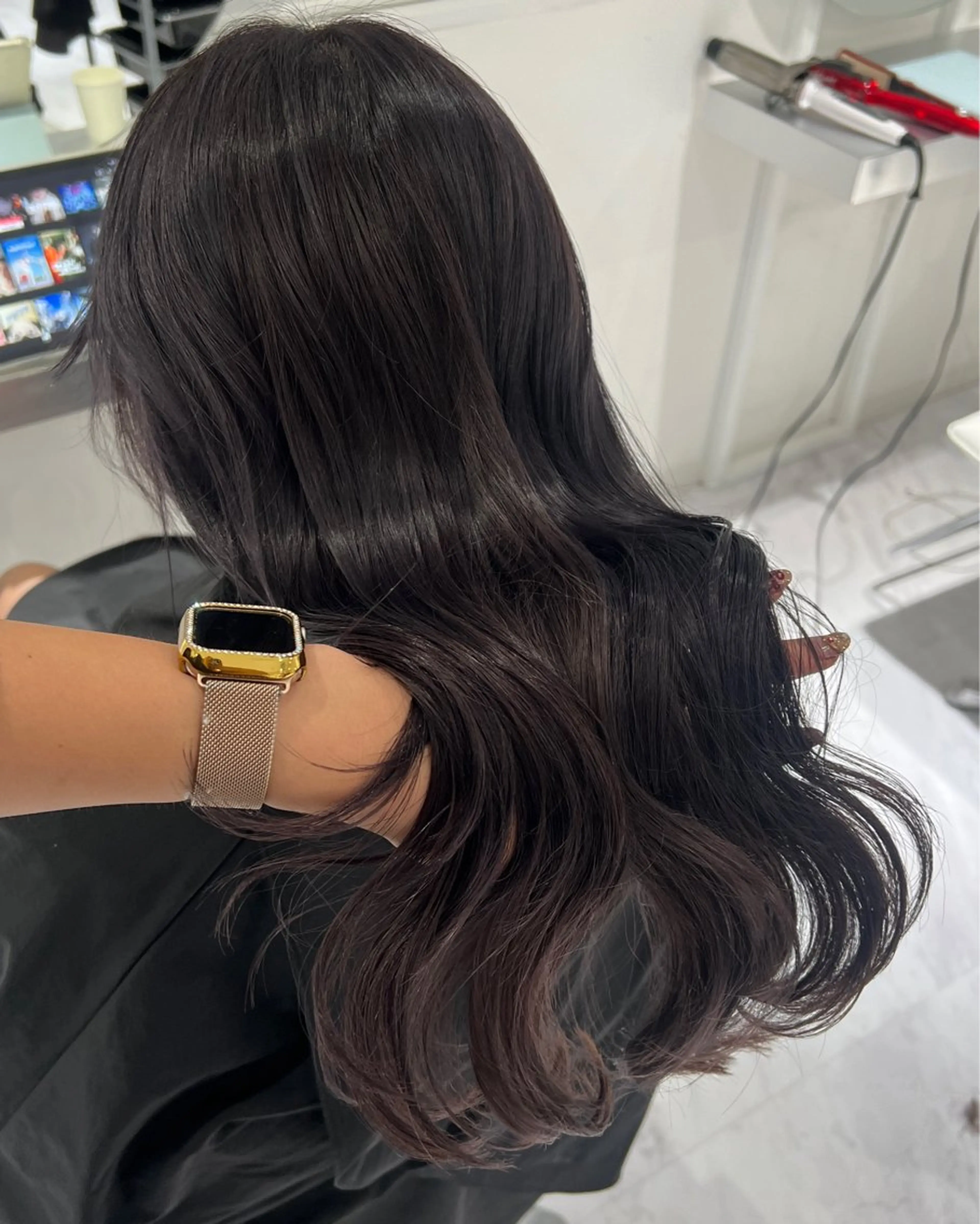 ロング 💖韓国風💖 レイヤー/LISAのヘアスタイル