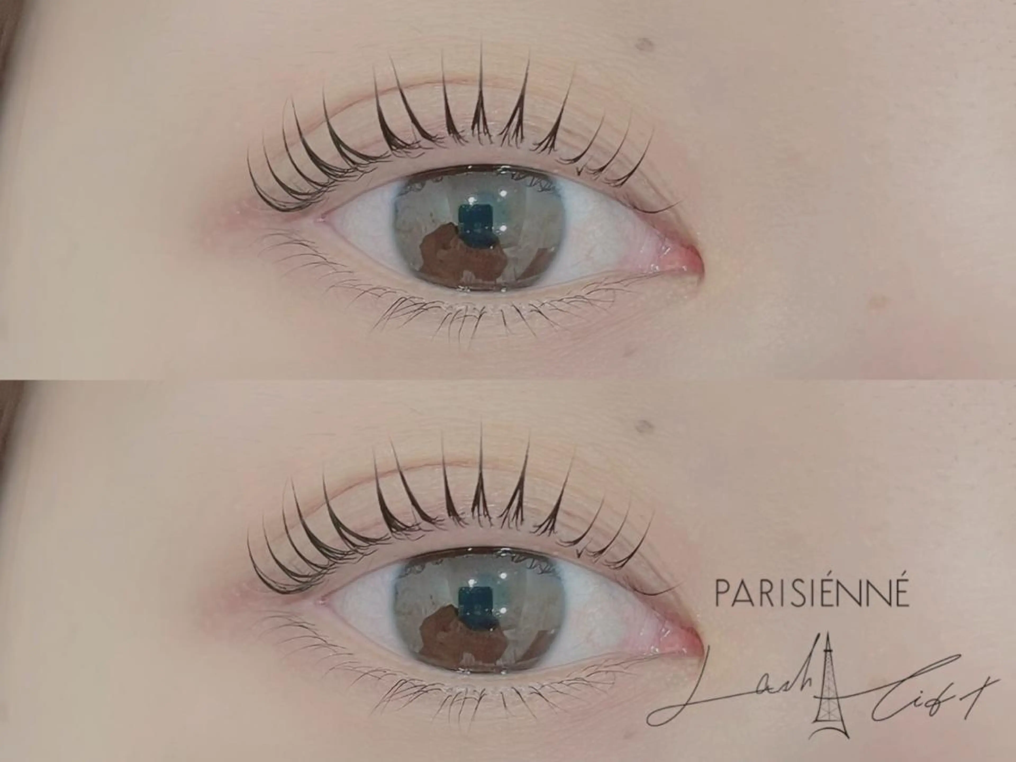 マツエク・マツパ パリジェンヌラッシュリフト MAQUM𖤐 Satsumiのマツエク・マツパデザイン