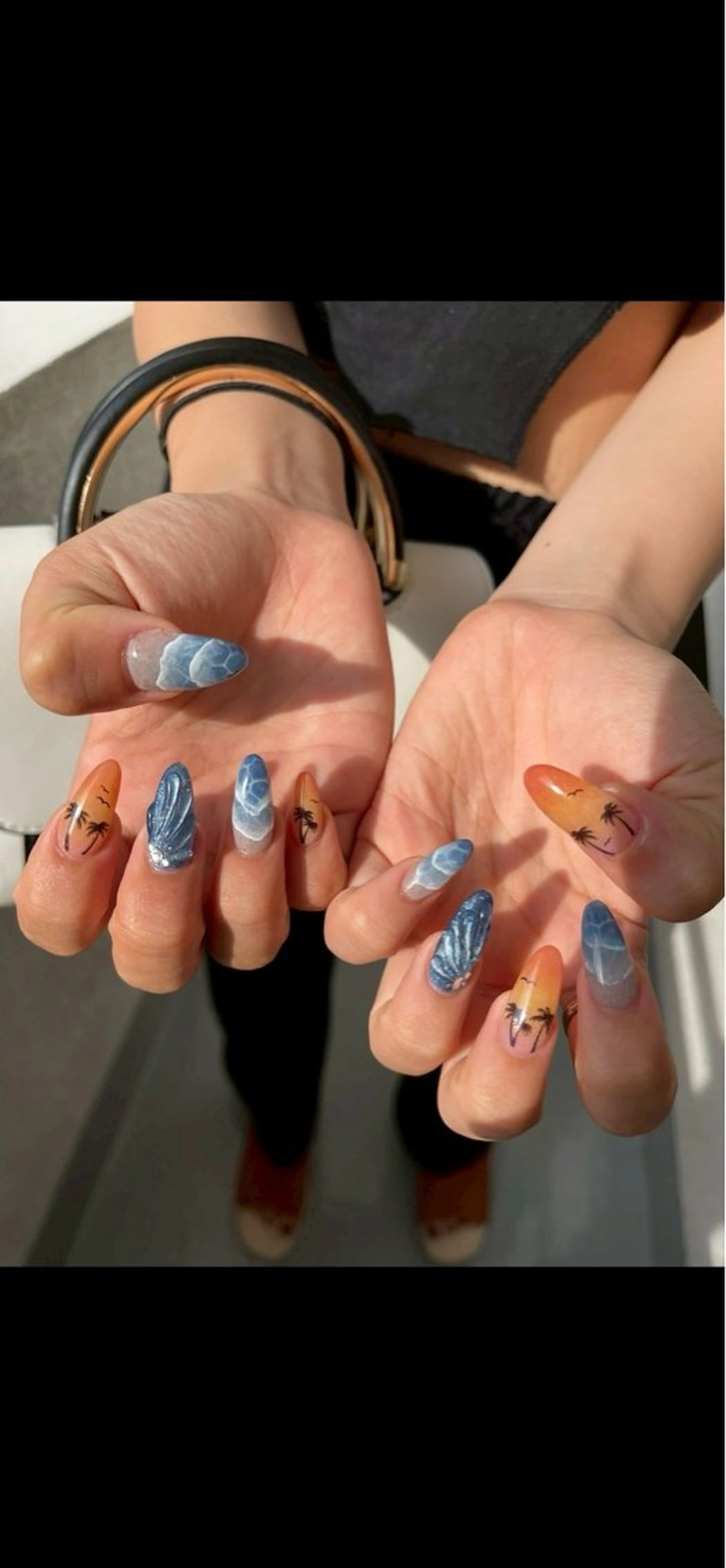 持ち込みデザインネイル120min💅表面ちゅるんちゅるんで1ヶ月以上持つ方続出👧🌈の写真