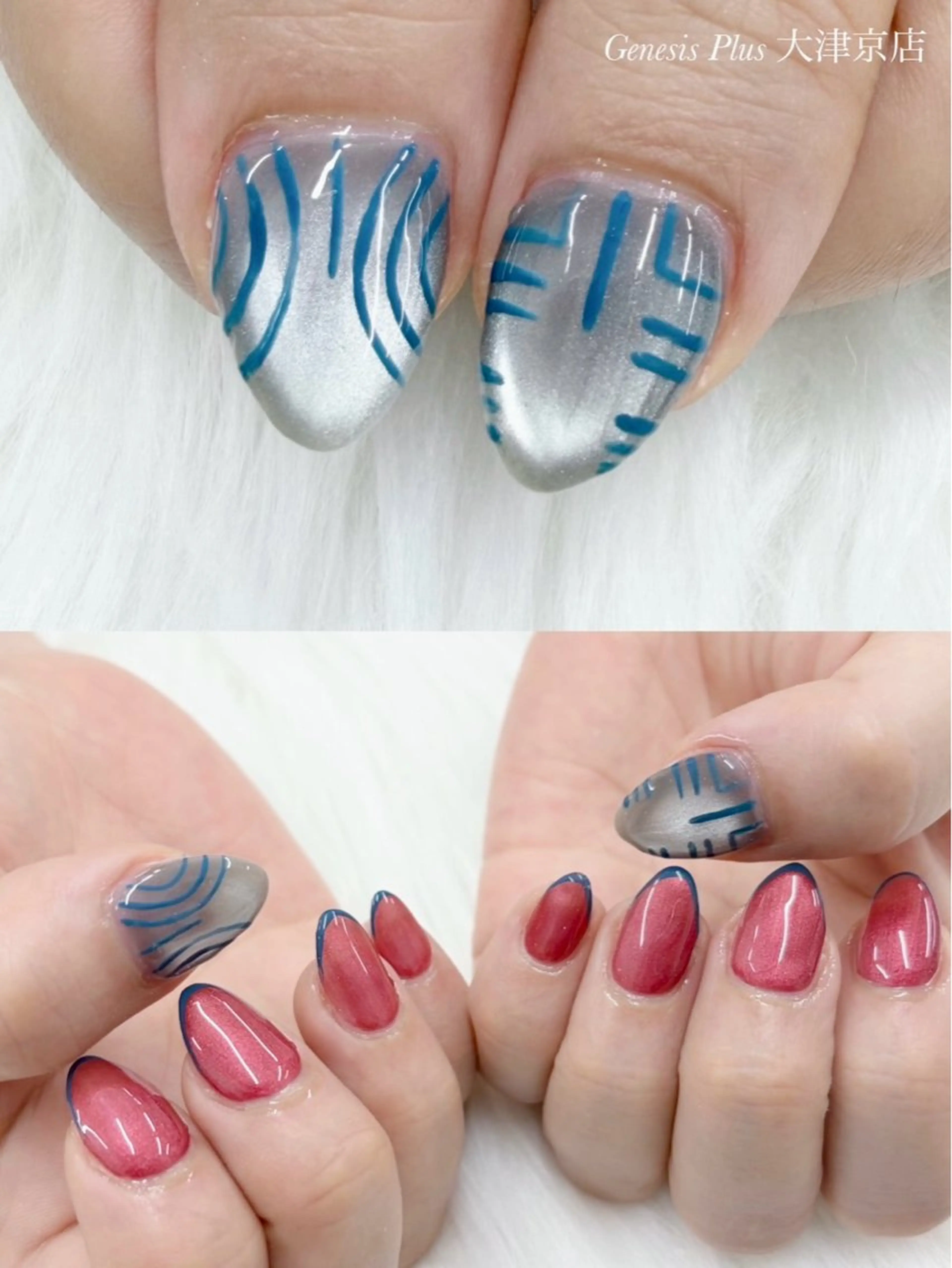 ネイル 持ち込み Genesis Plus大津京店のネイルデザイン
