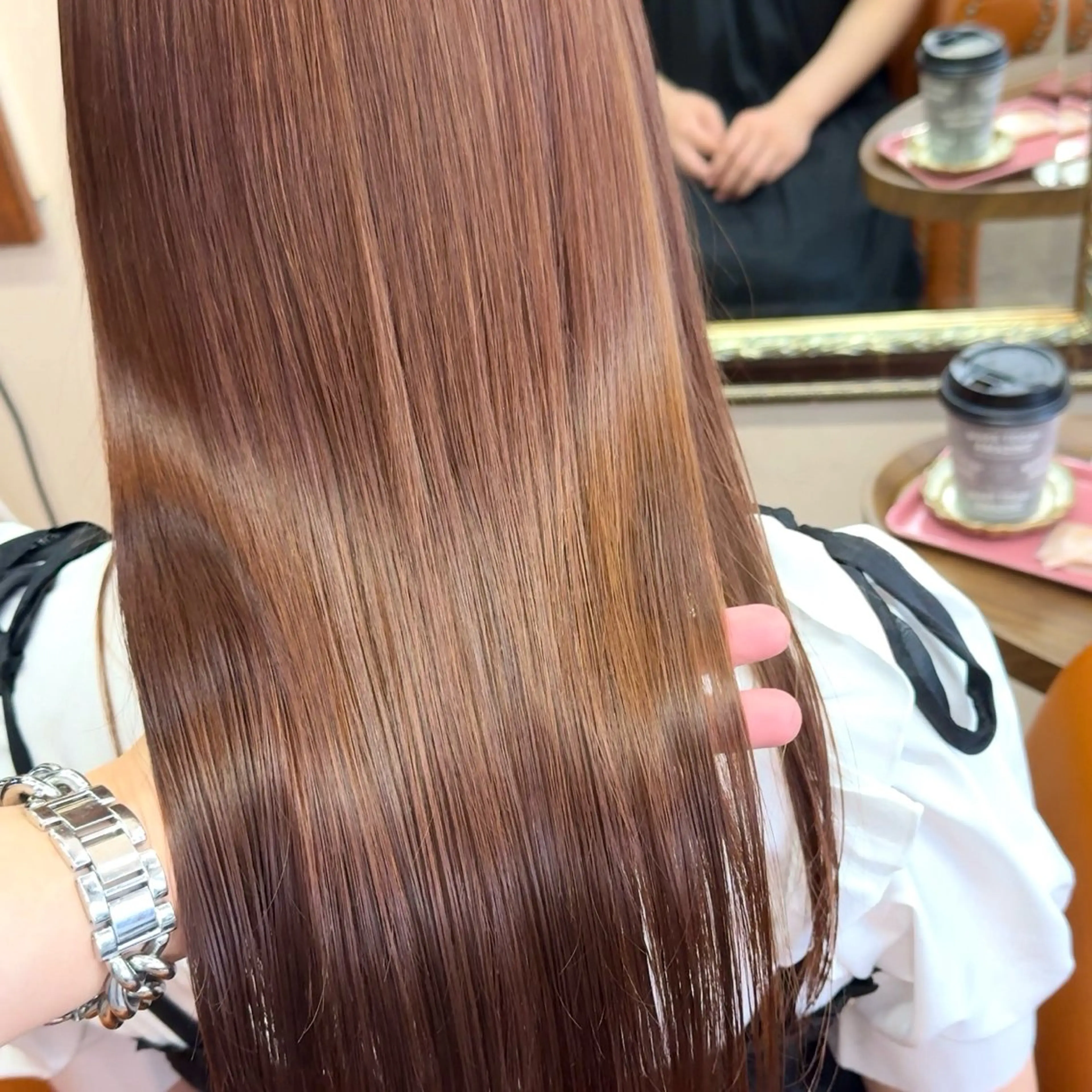 髪の毛綺麗にしていきたい方の縮毛矯正【髪質改善】 10%offの写真