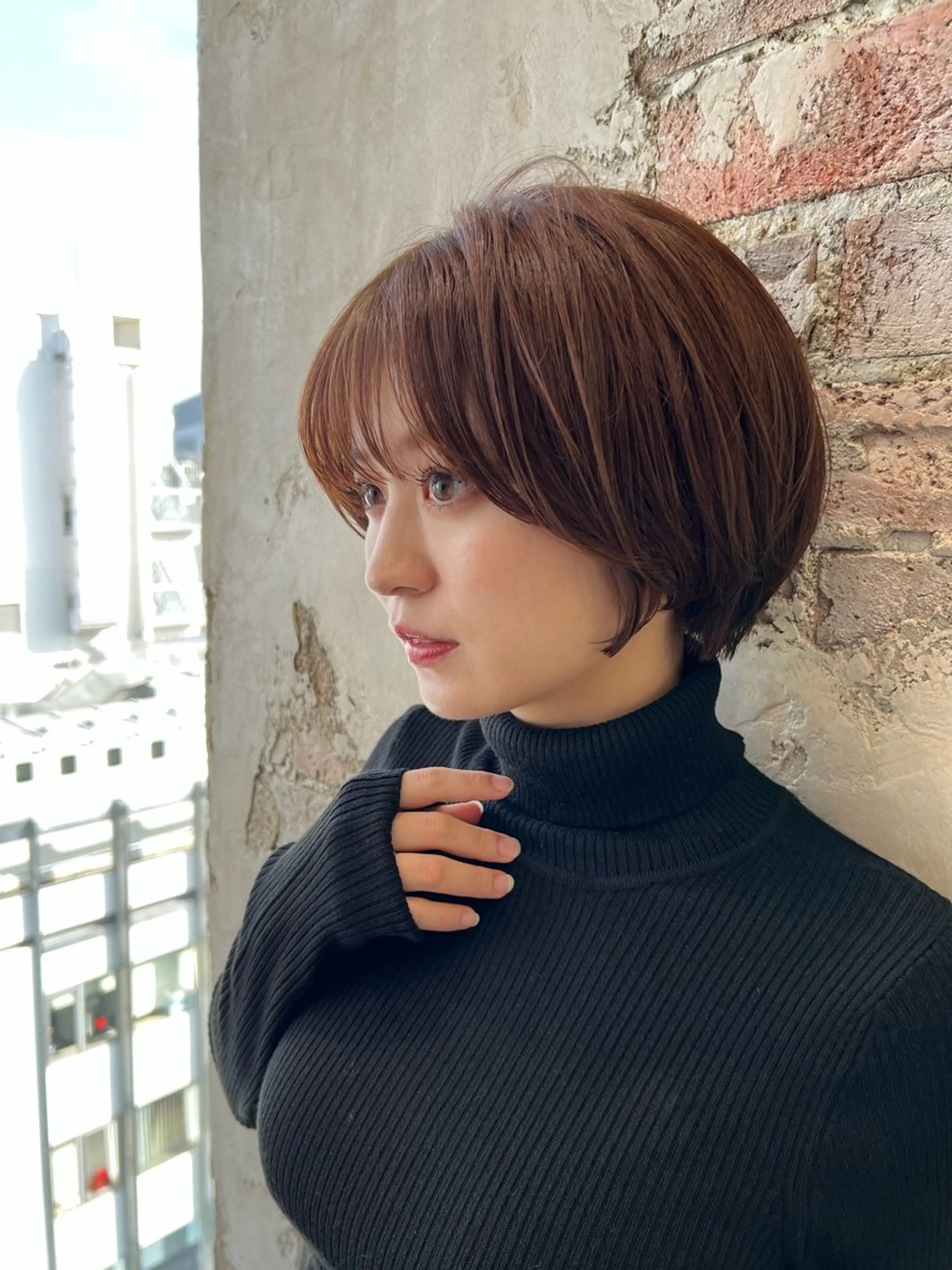ショート カラー カット トリートメント 💍新宿ショート 💍岩田莉奈のヘアスタイル