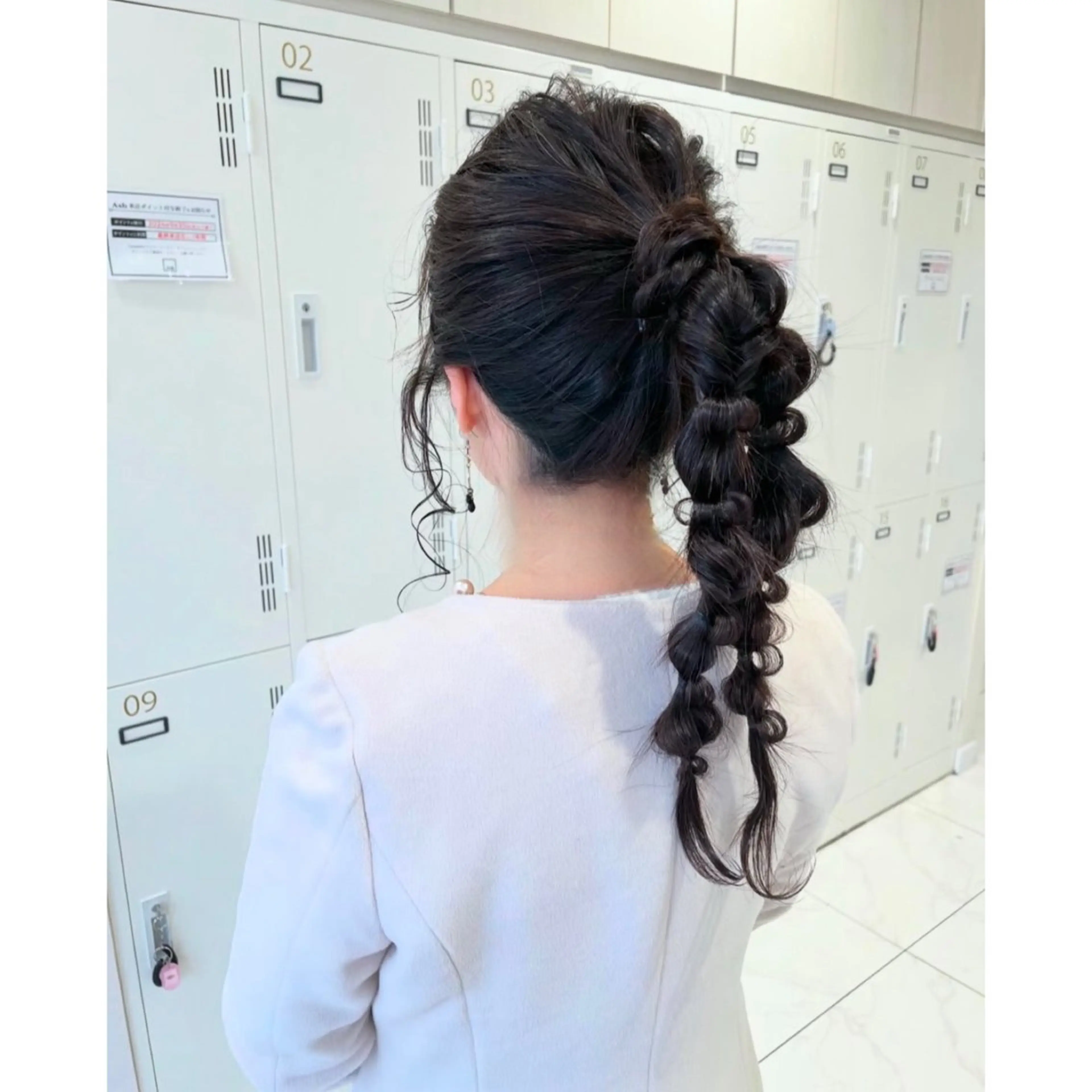 ロング ヘアアレンジ ヘアセット 韓国ヘア 🎀中川綾乃🎀のヘアスタイル