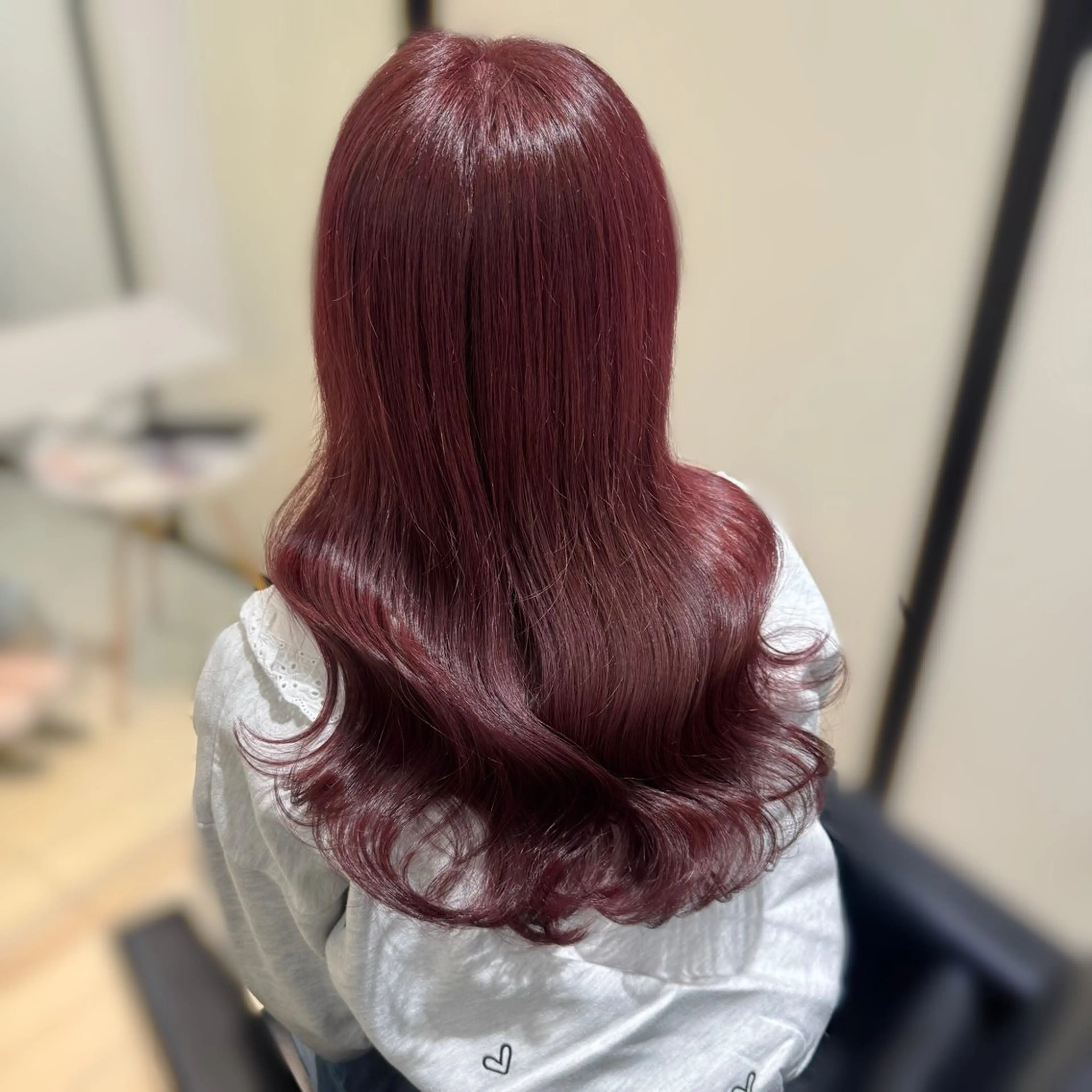 ロング カラー カット ヘアカラー トリートメント ブリーチなしカラー kana🐱のヘアスタイル