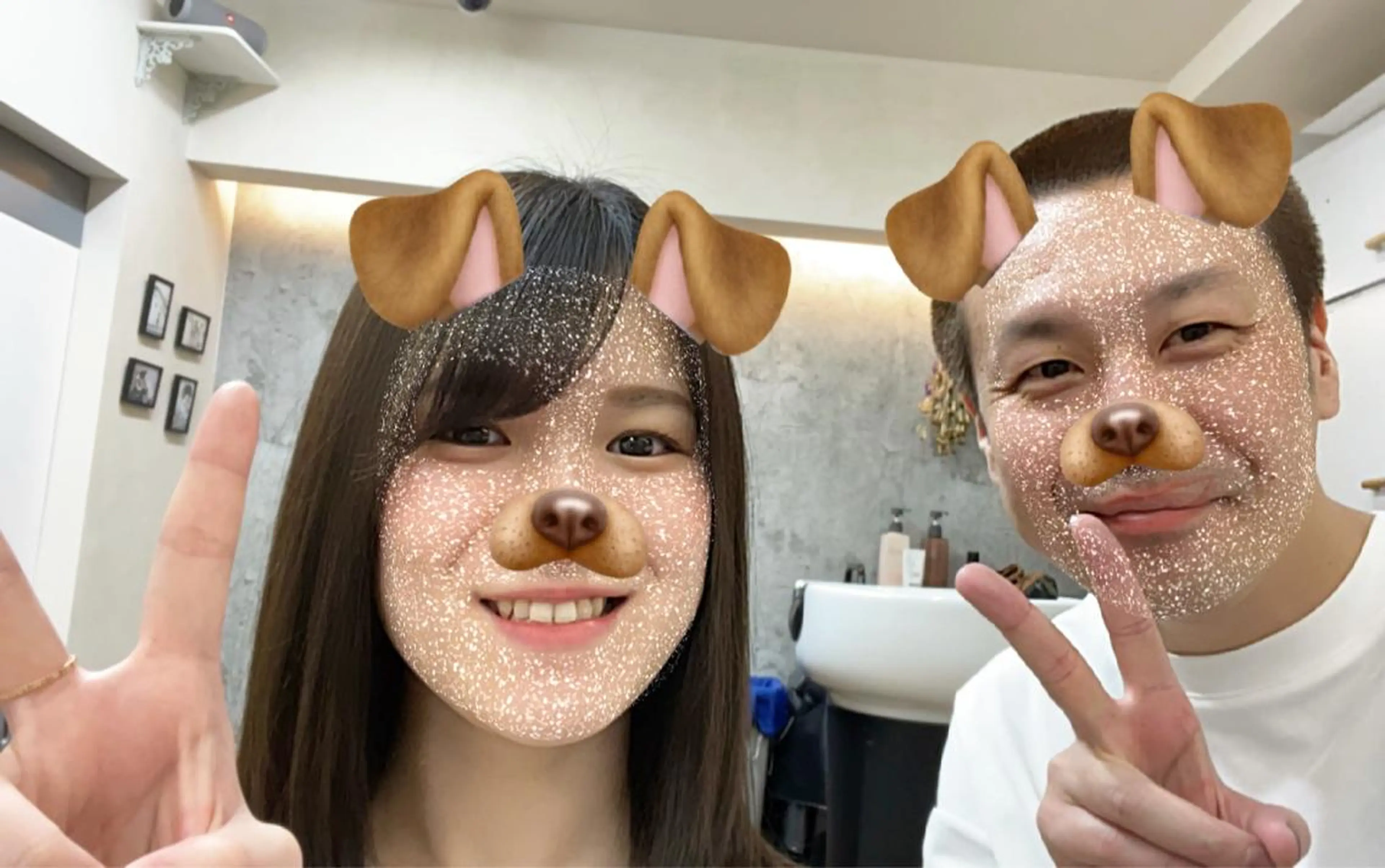 セミロング カラー TOWA 野村　コウダイのヘアスタイル