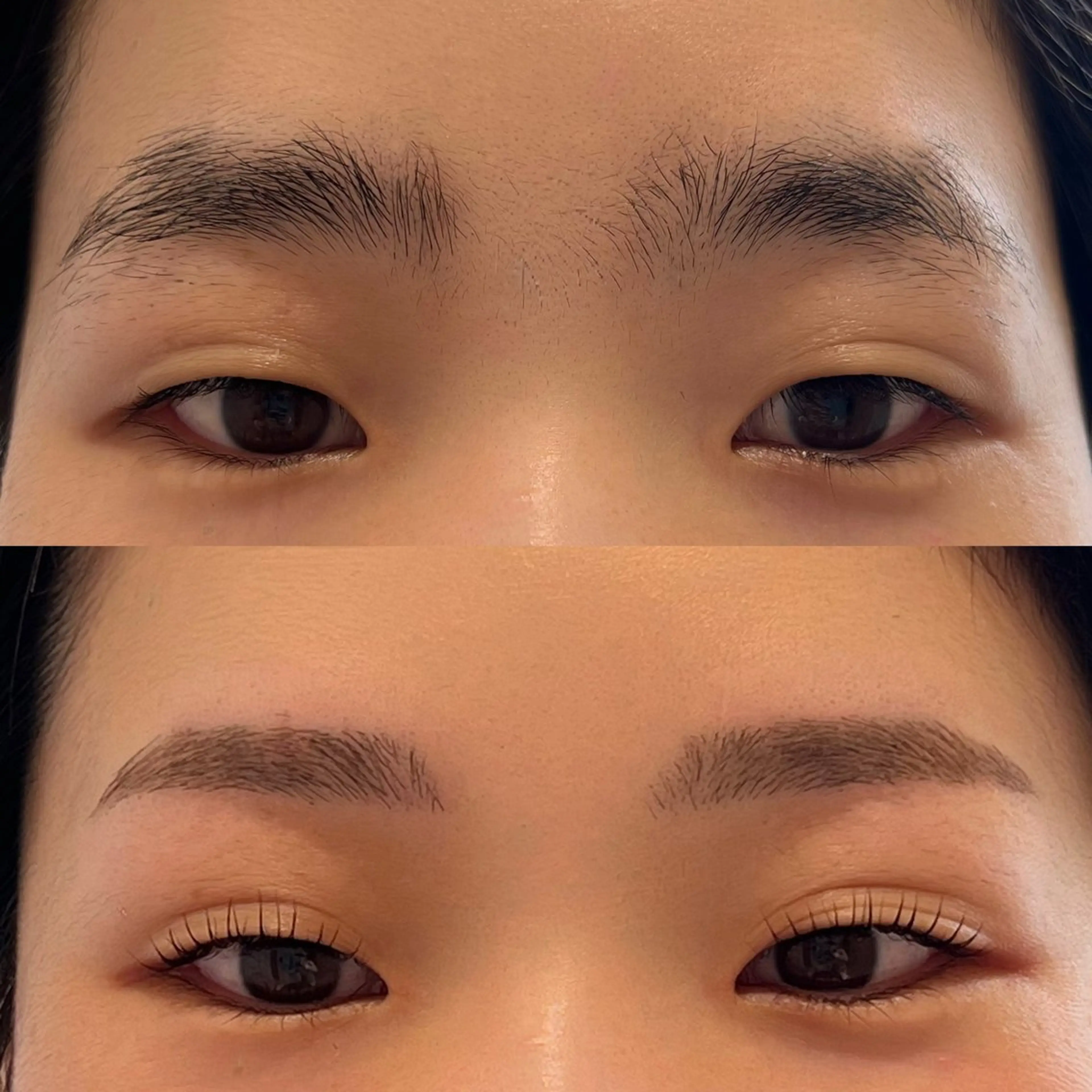 ☆同時施術♪☆コスメリフト(まつげパーマ)+美眉スタイリング(眉毛)の写真