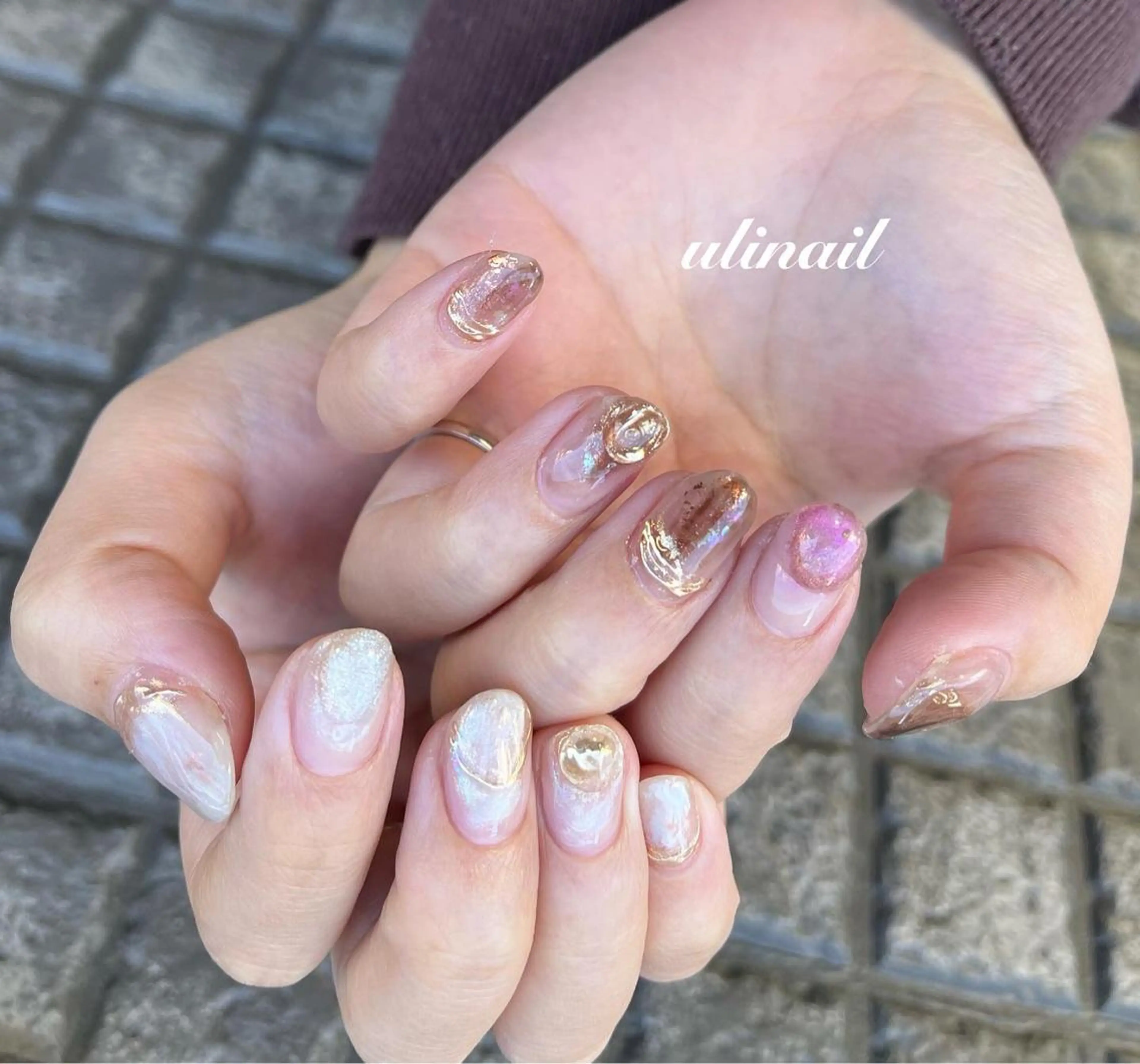 ネイル ハンドネイル ulinail （ウリネイル）のネイルデザイン