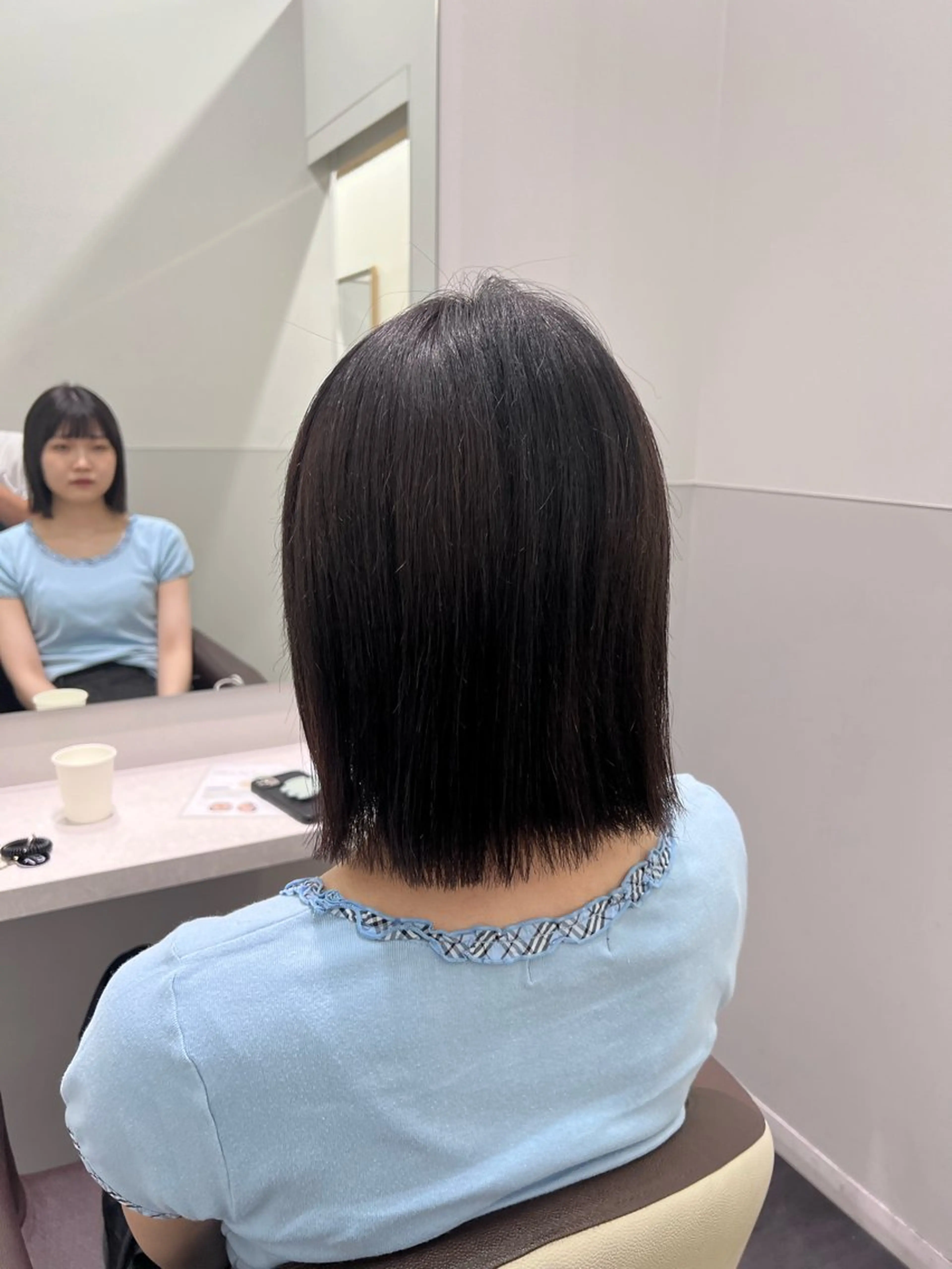 ショート カラー カット トリートメント 渋谷/ボブ×髪質改善 輝来のヘアスタイル