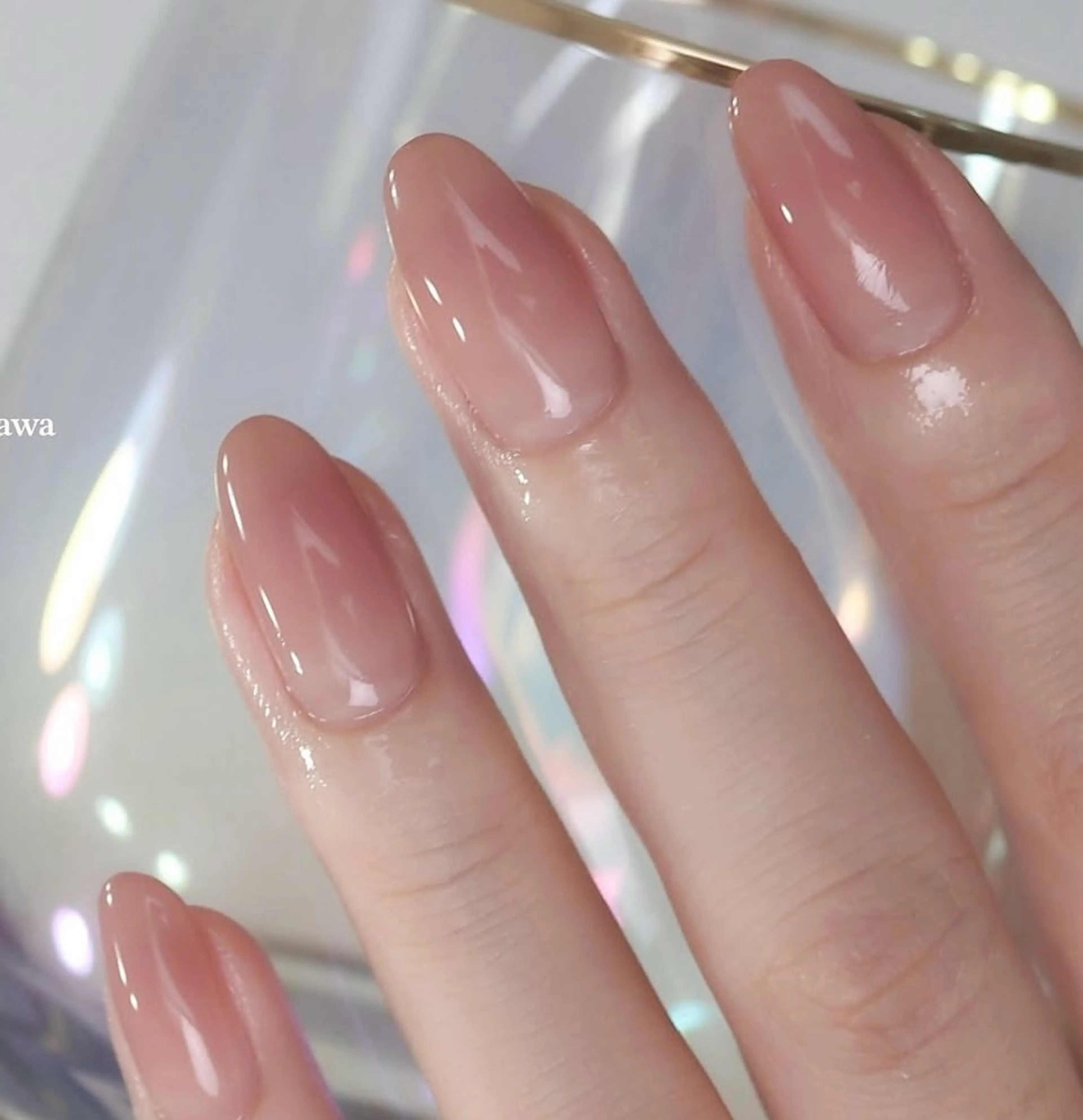 ネイル グラデーション ピンク kit trios nailのネイルデザイン
