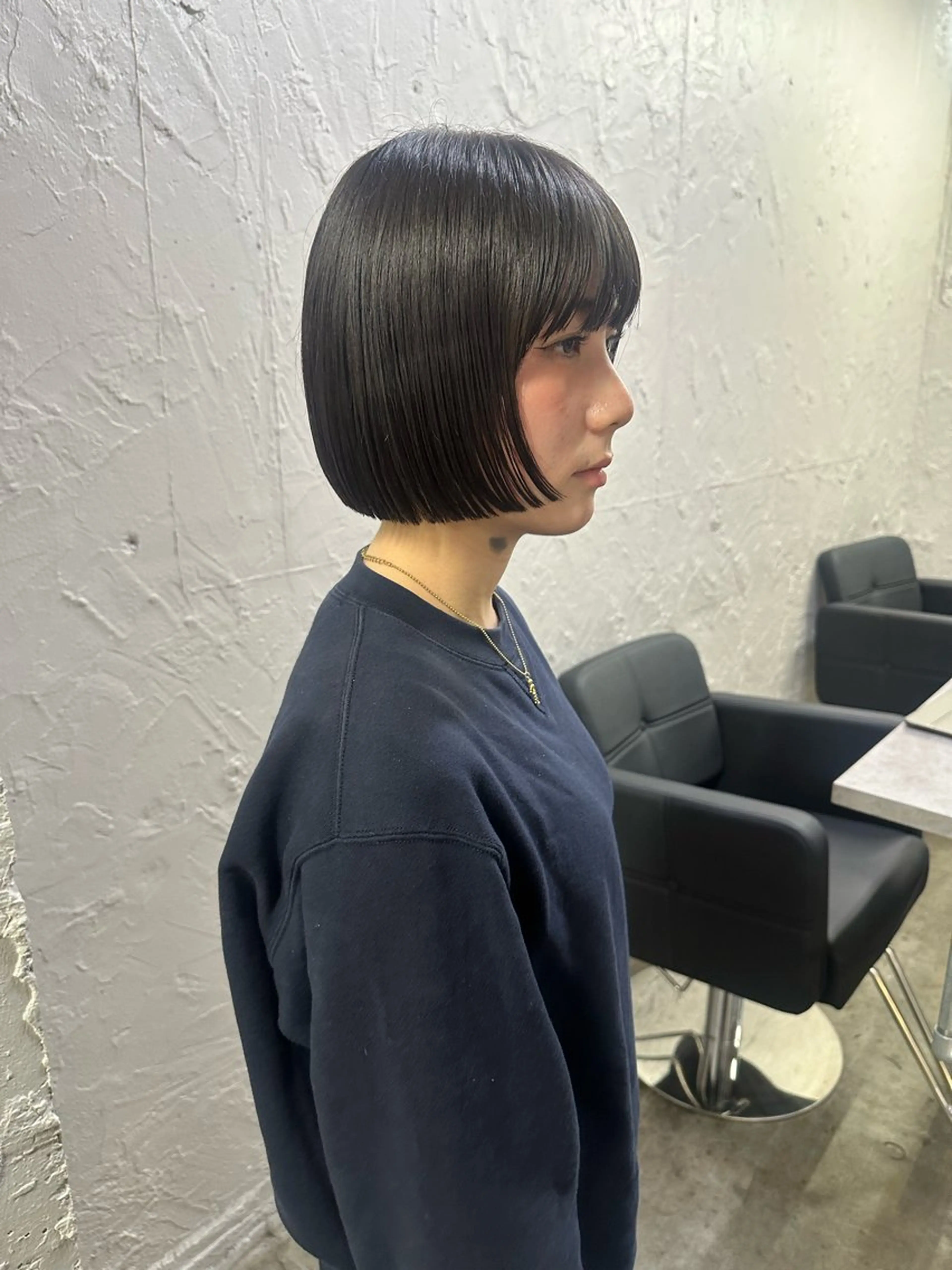 ショート ハッシュカット🎀 レイヤーカットのヘアスタイル