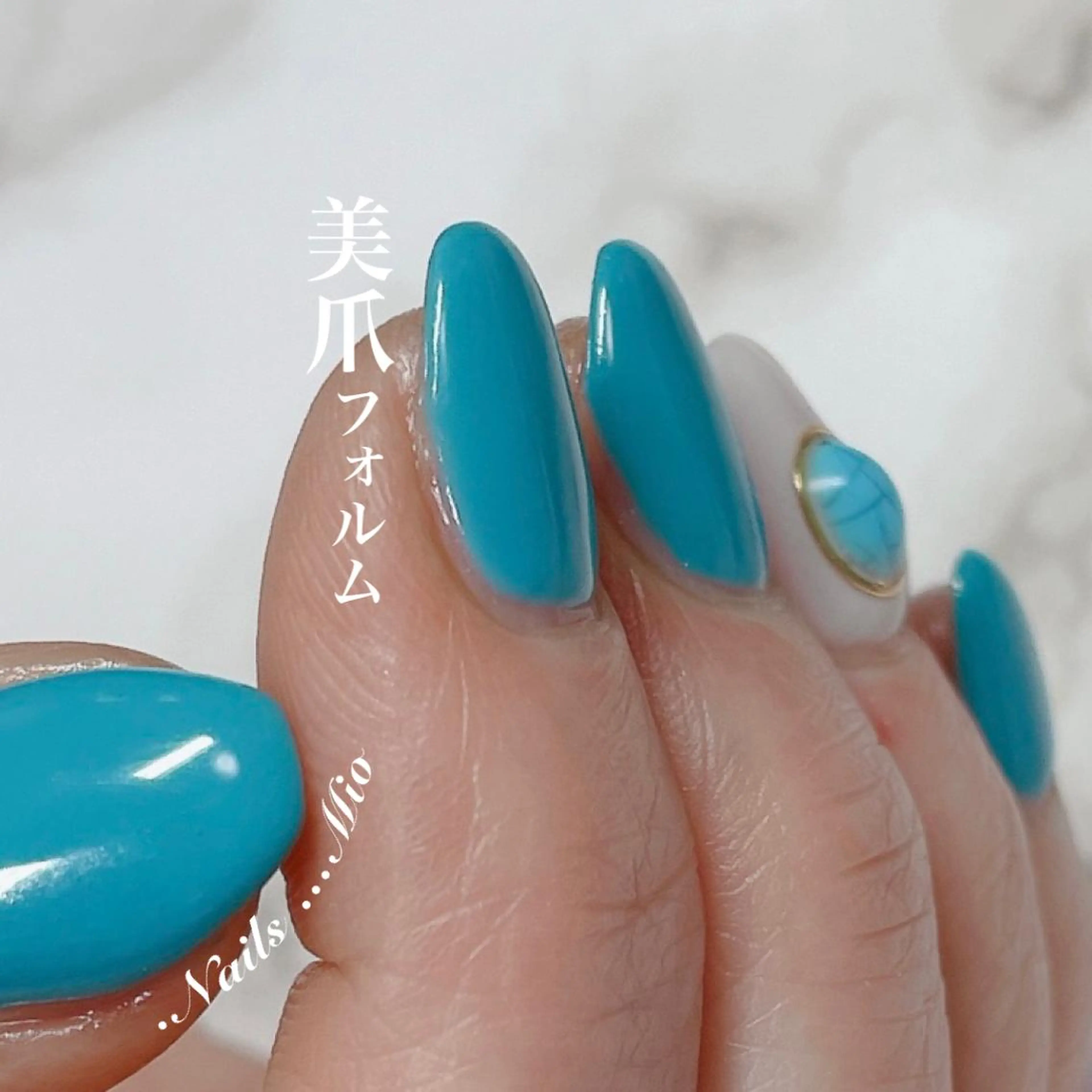 ネイル ジェルネイル ワンカラーネイル .Nails Mio 赤羽西ネイルサロンのネイルデザイン
