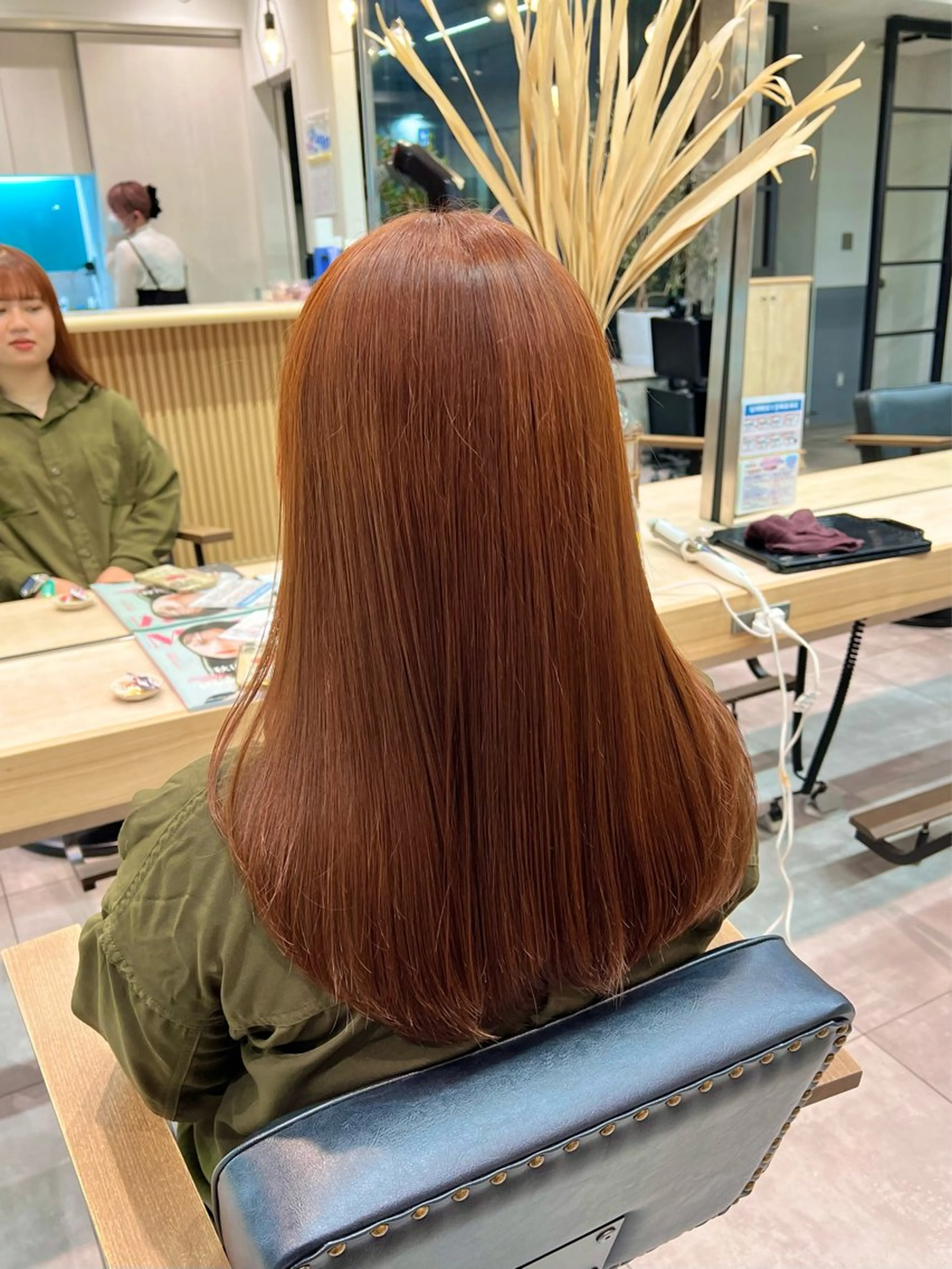 ロング カラー ヘアカラー トリートメント 🌞レイヤー×カラー 前川那津美🌞のヘアスタイル