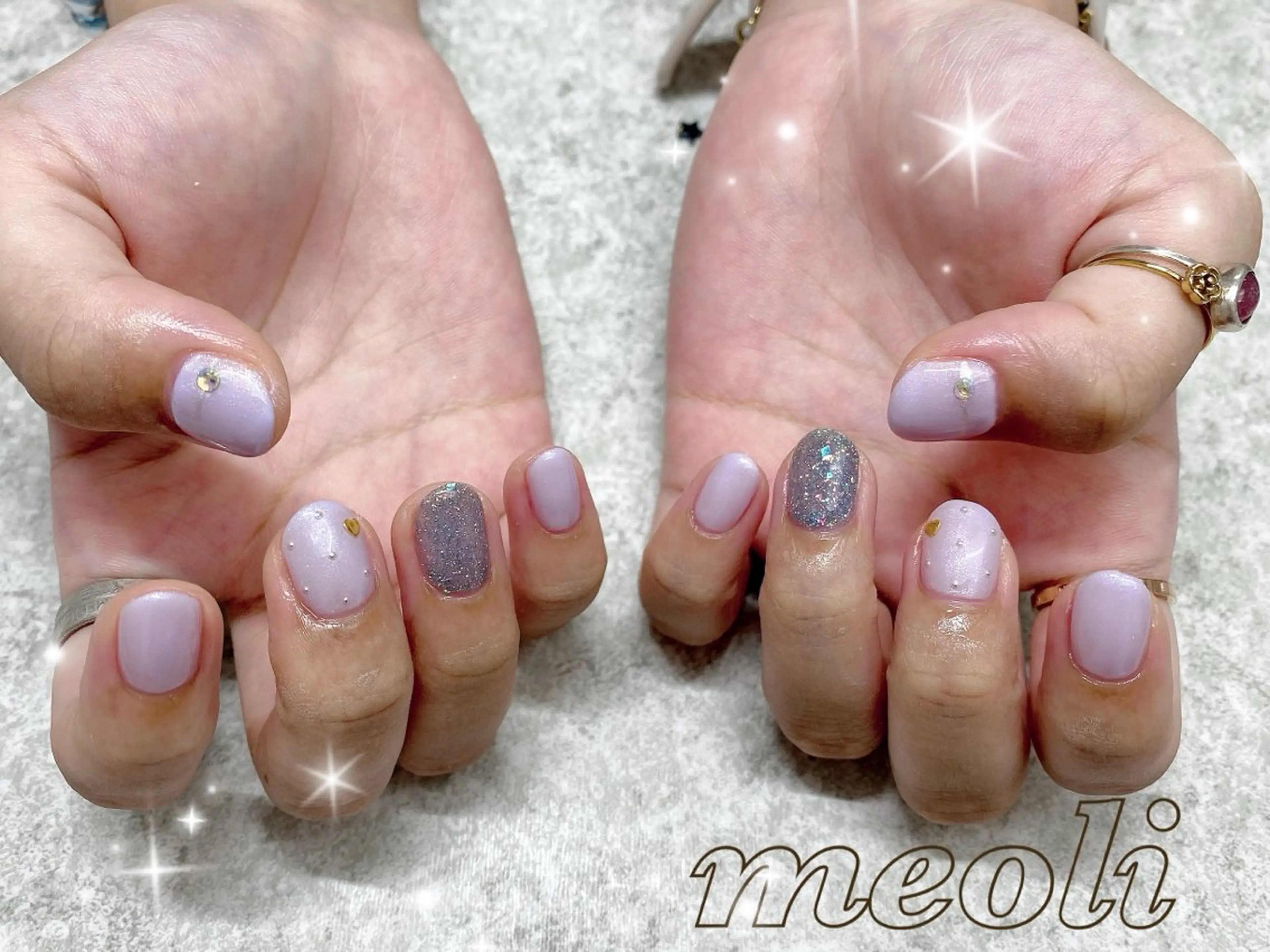 ネイル ハンドネイル nail salon meoli メグのネイルデザイン